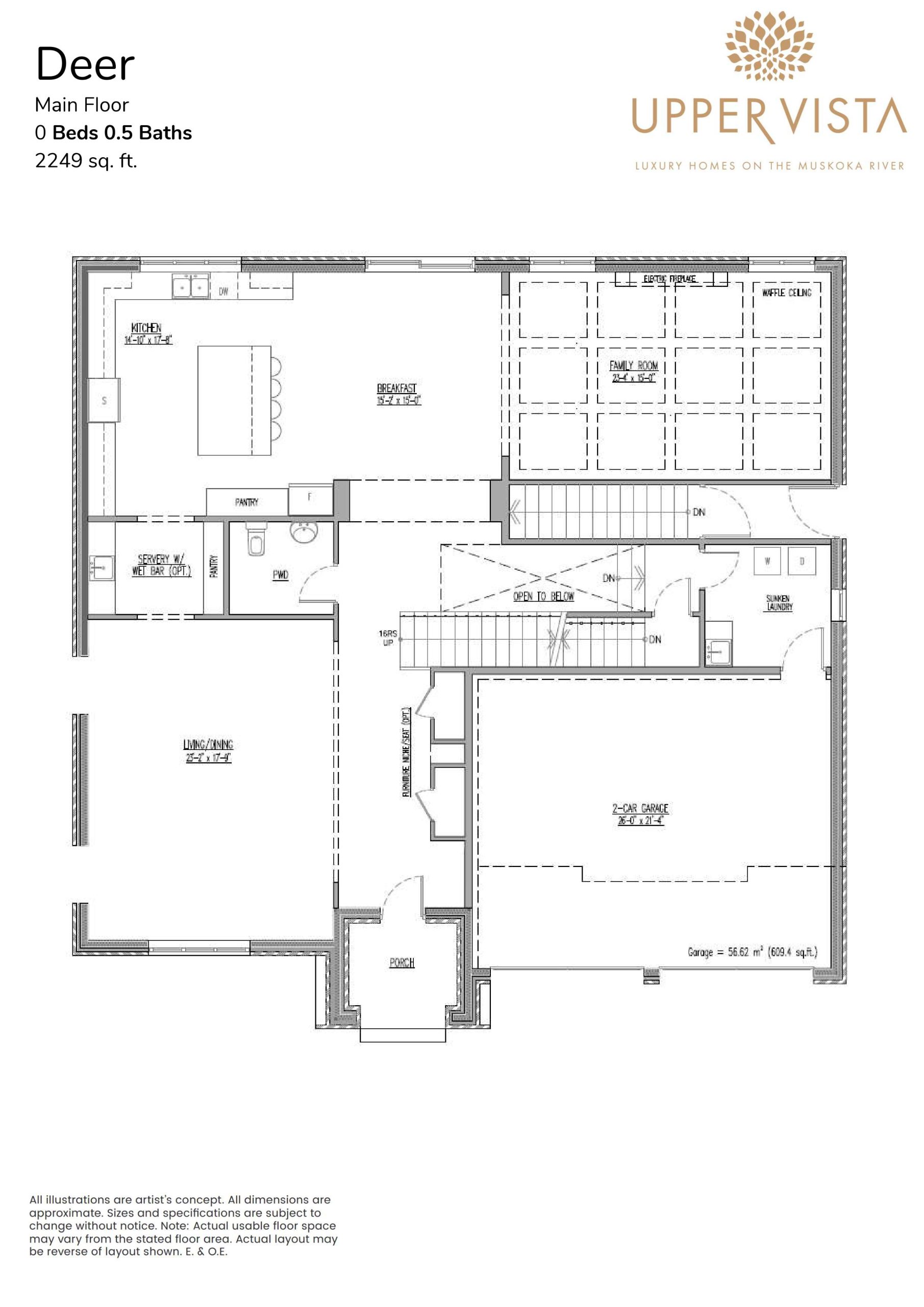 Deer (1/3) floor plan