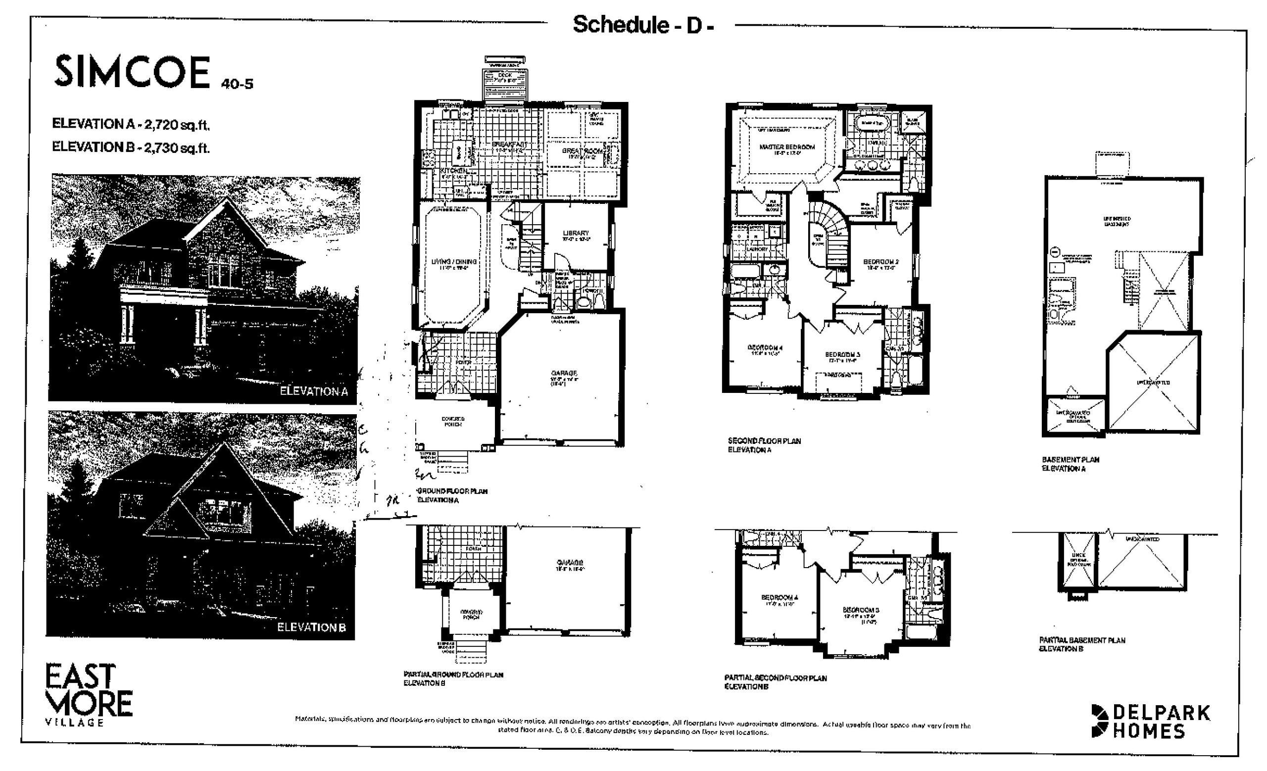 Simcoe floor plan