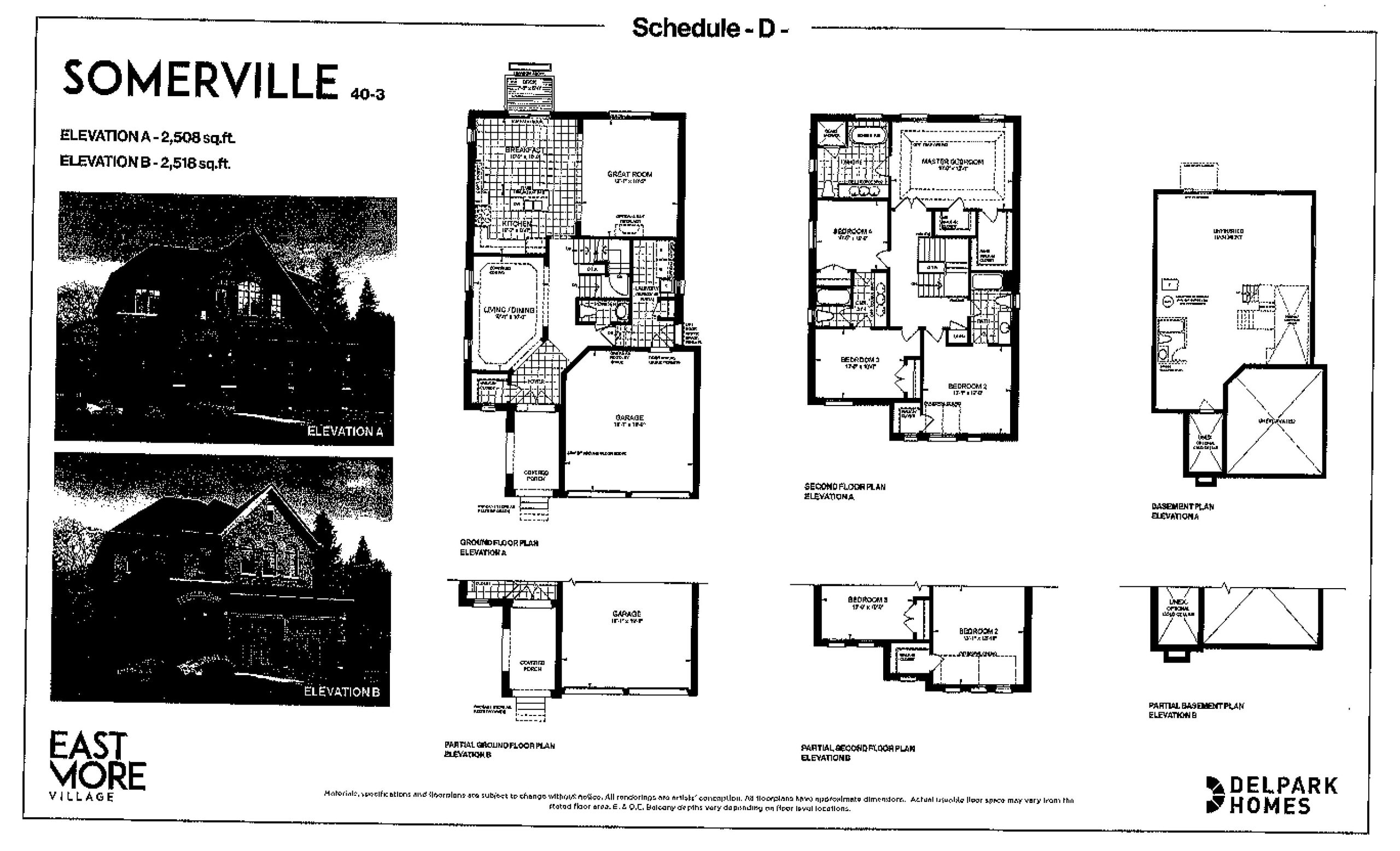Somerville floor plan
