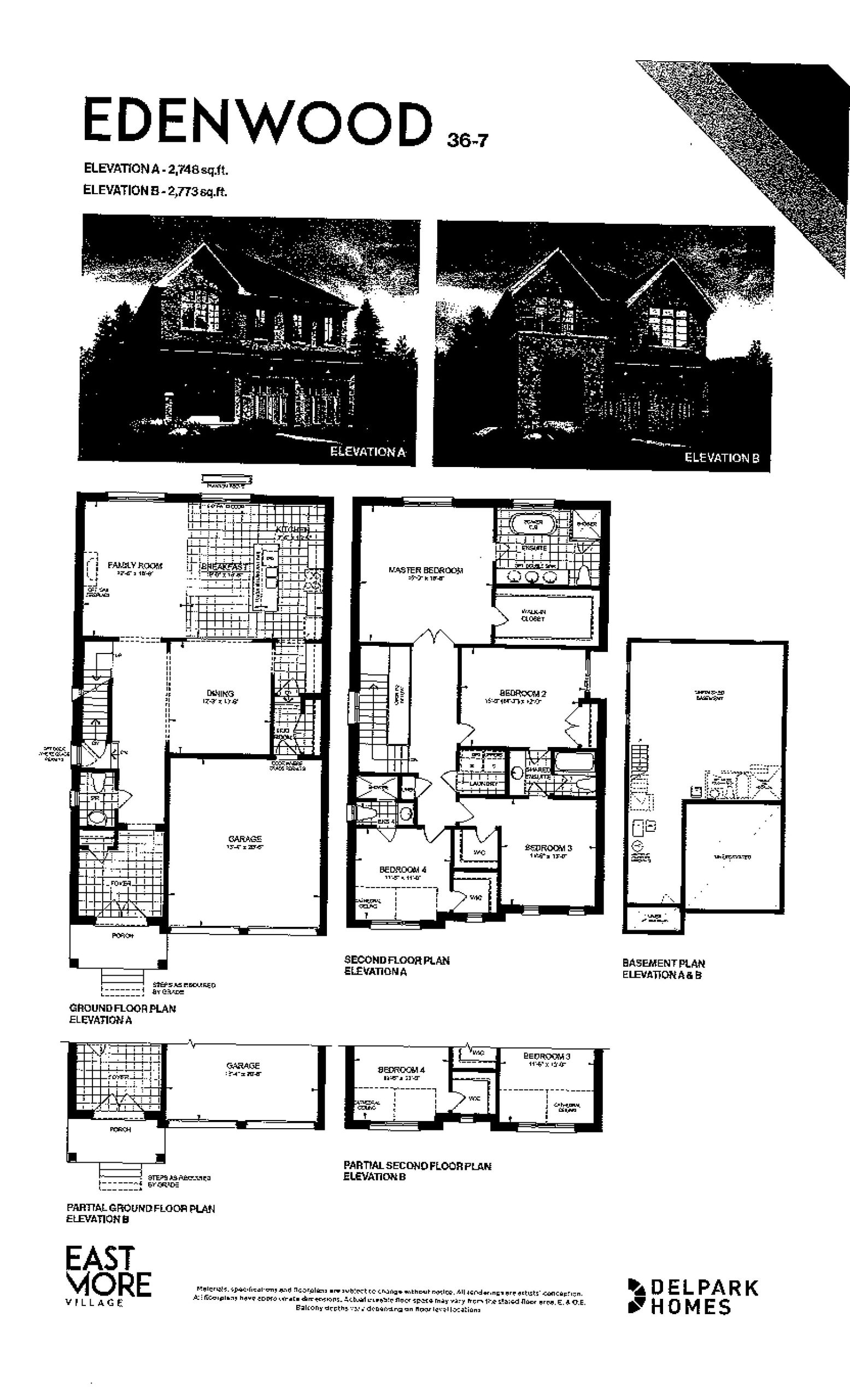 Edenwood floor plan