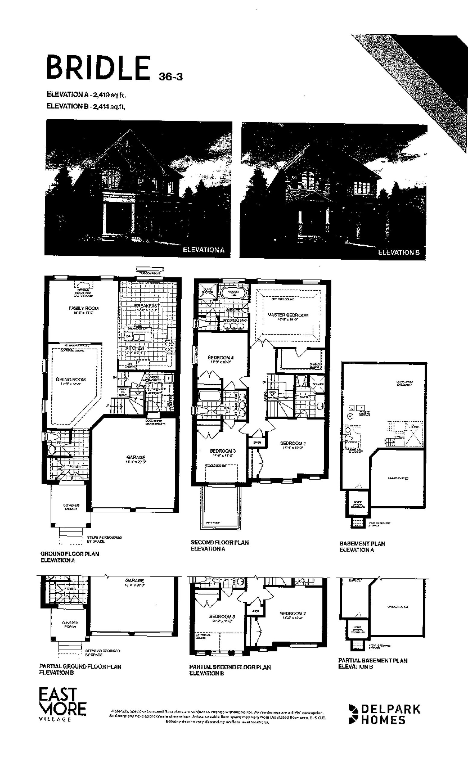 Bridle floor plan