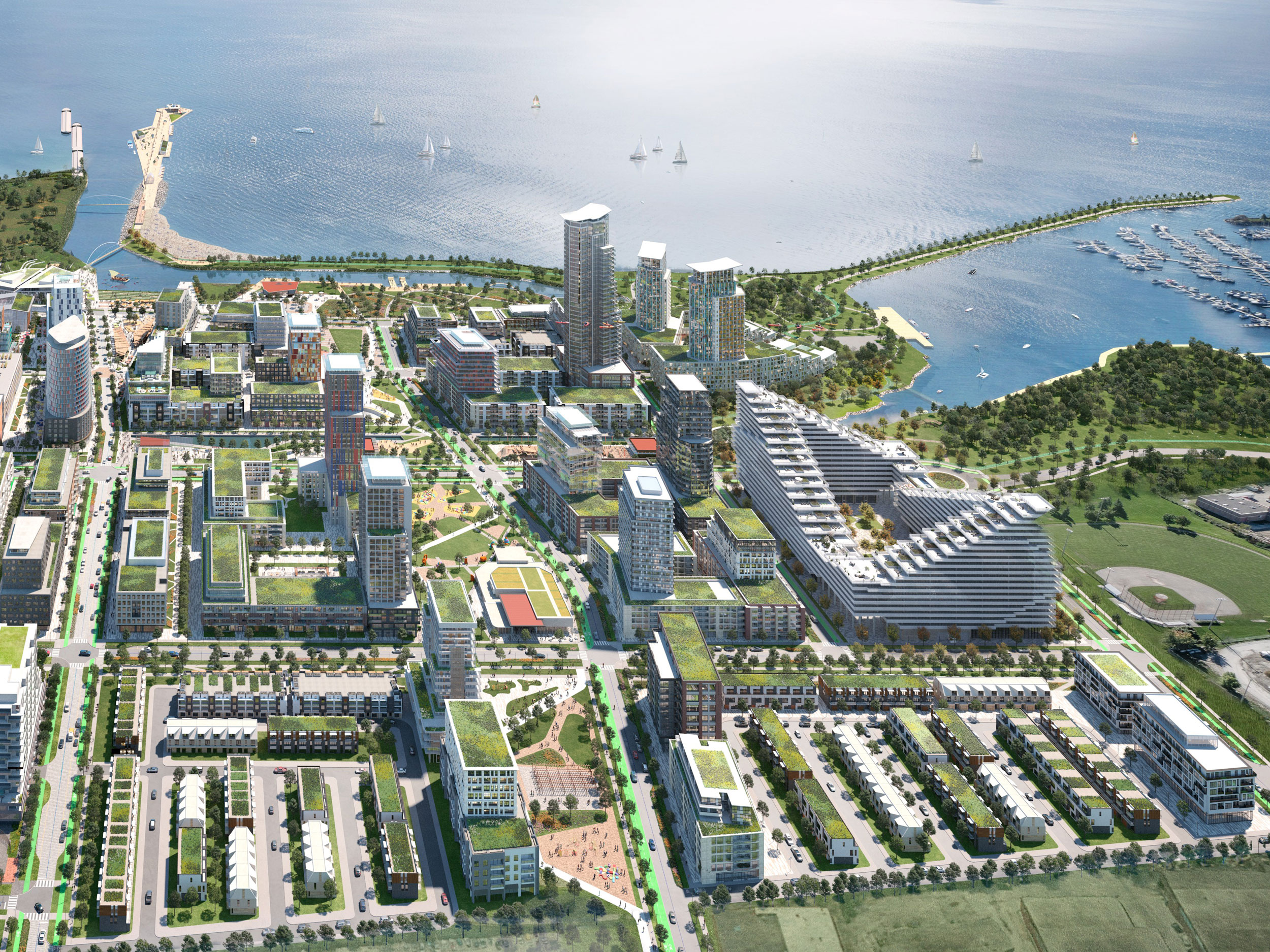 Harbourwalk at Lakeview Village in Mississauga — rendering 11
