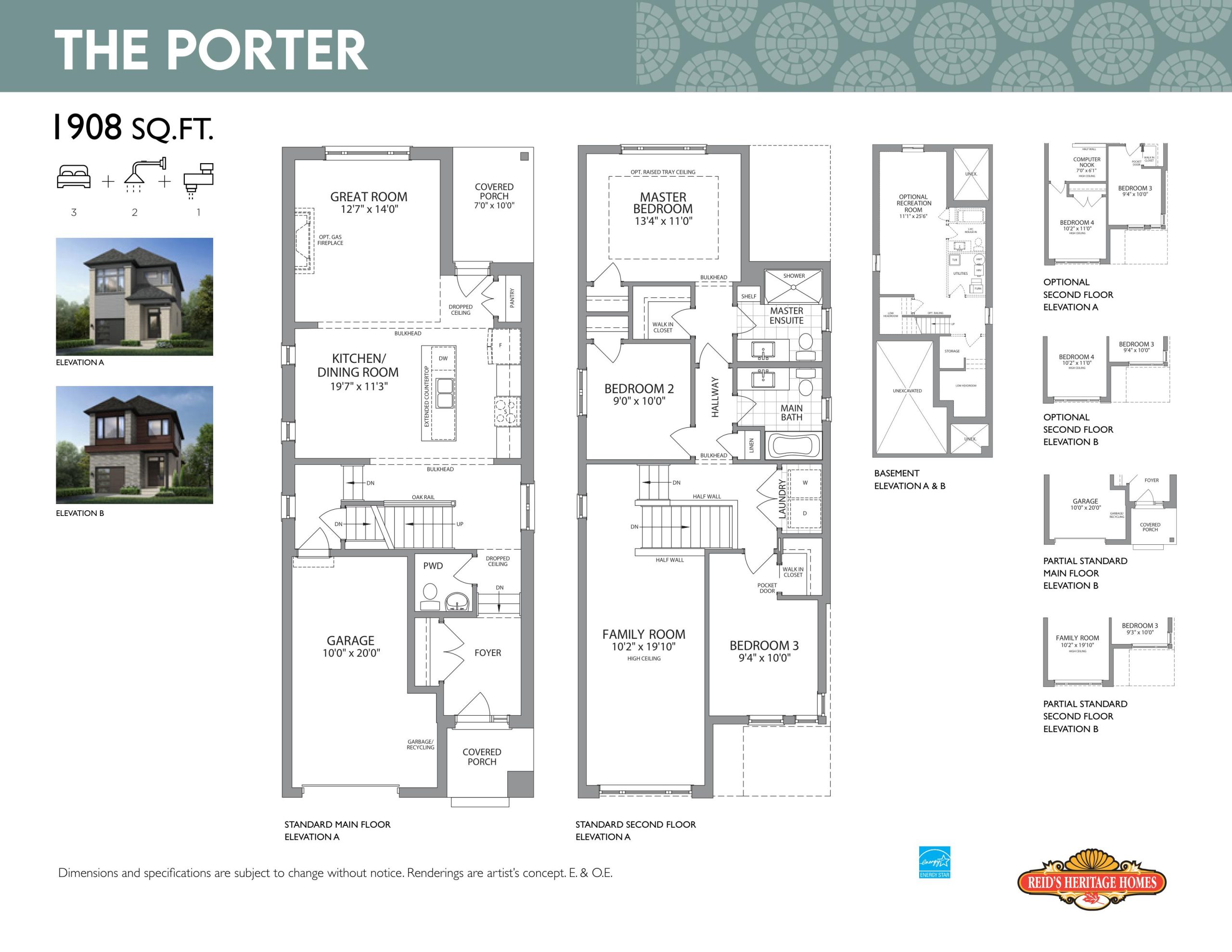 The Porter floor plan