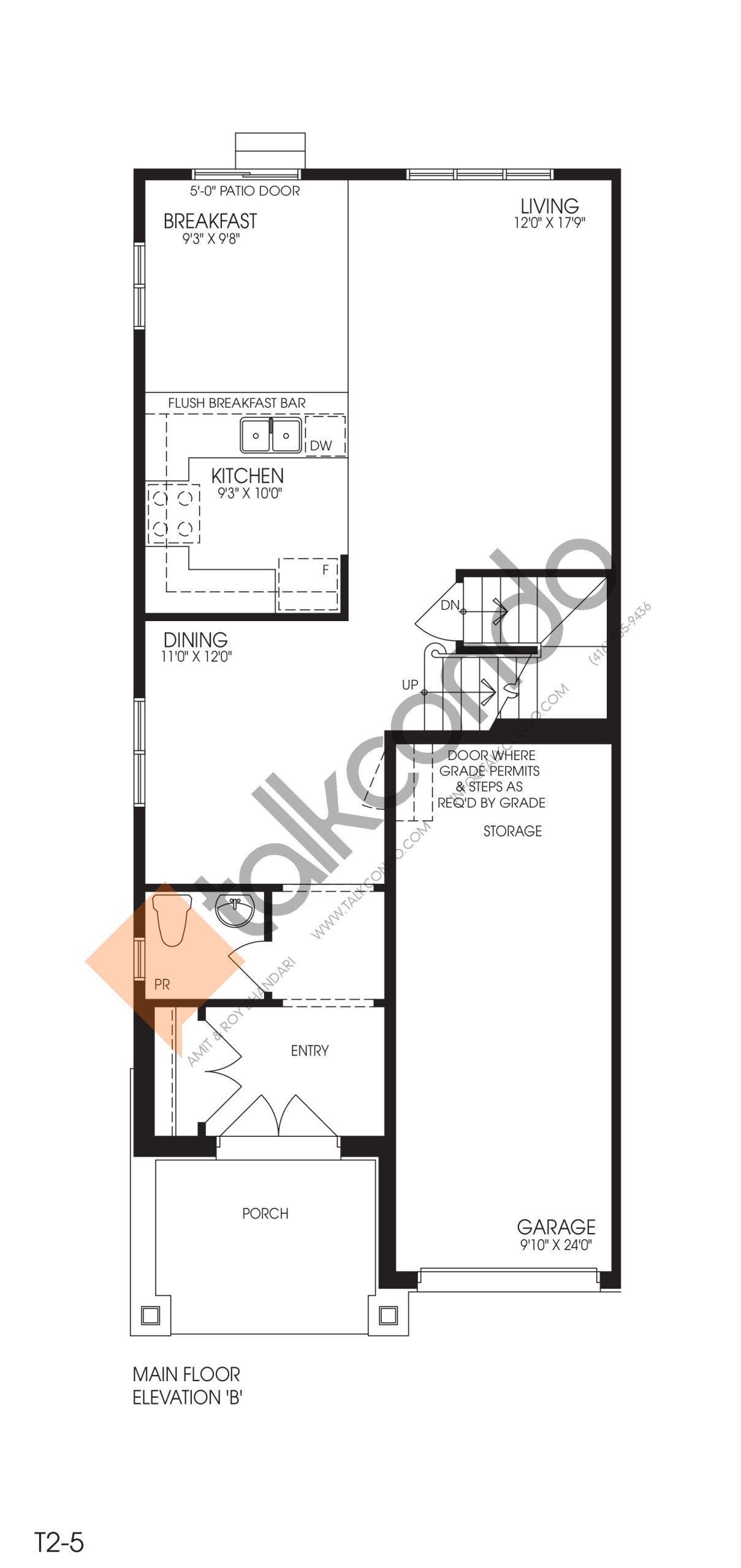 T2-5 floor plan