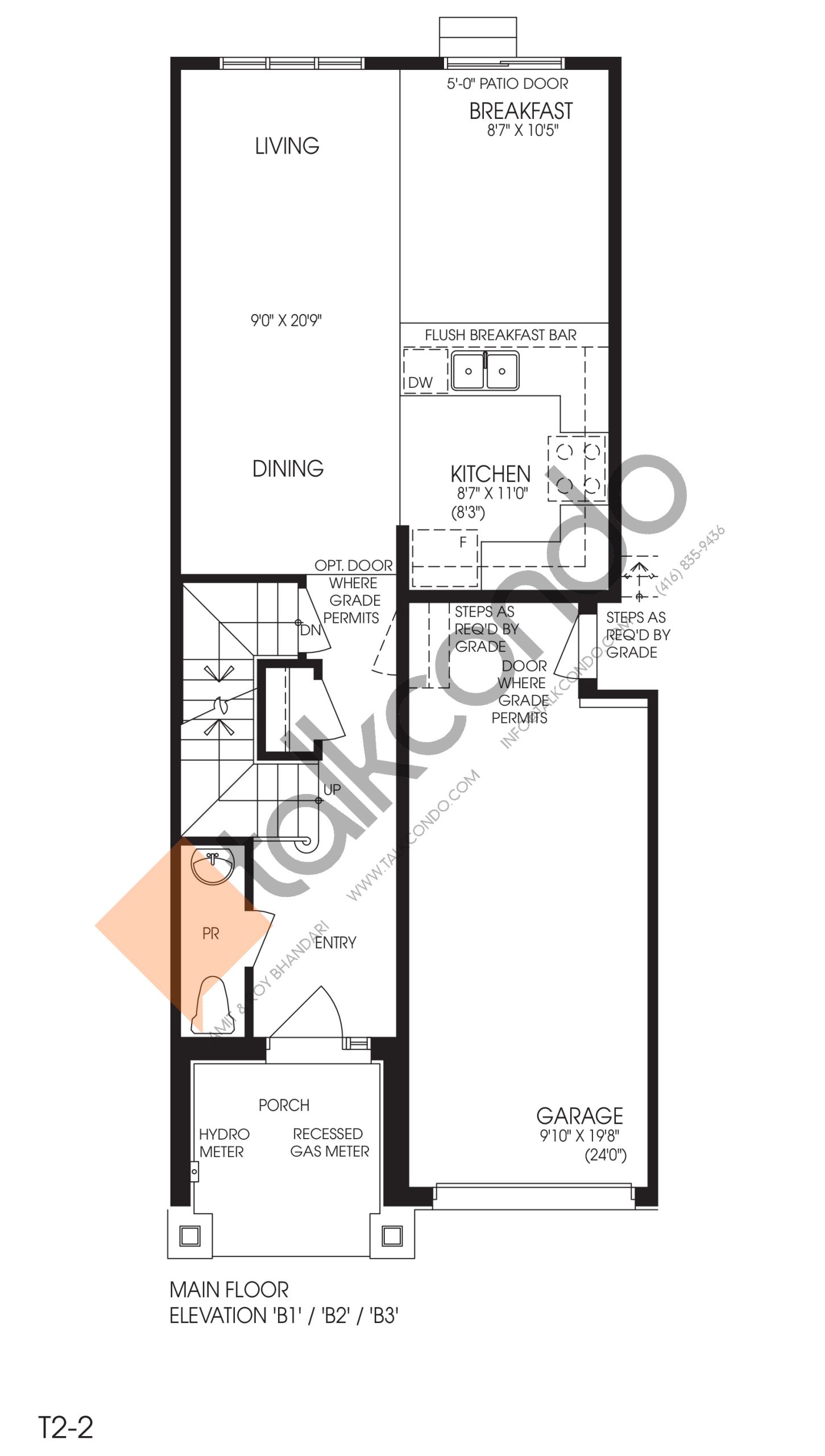 T2-2 floor plan