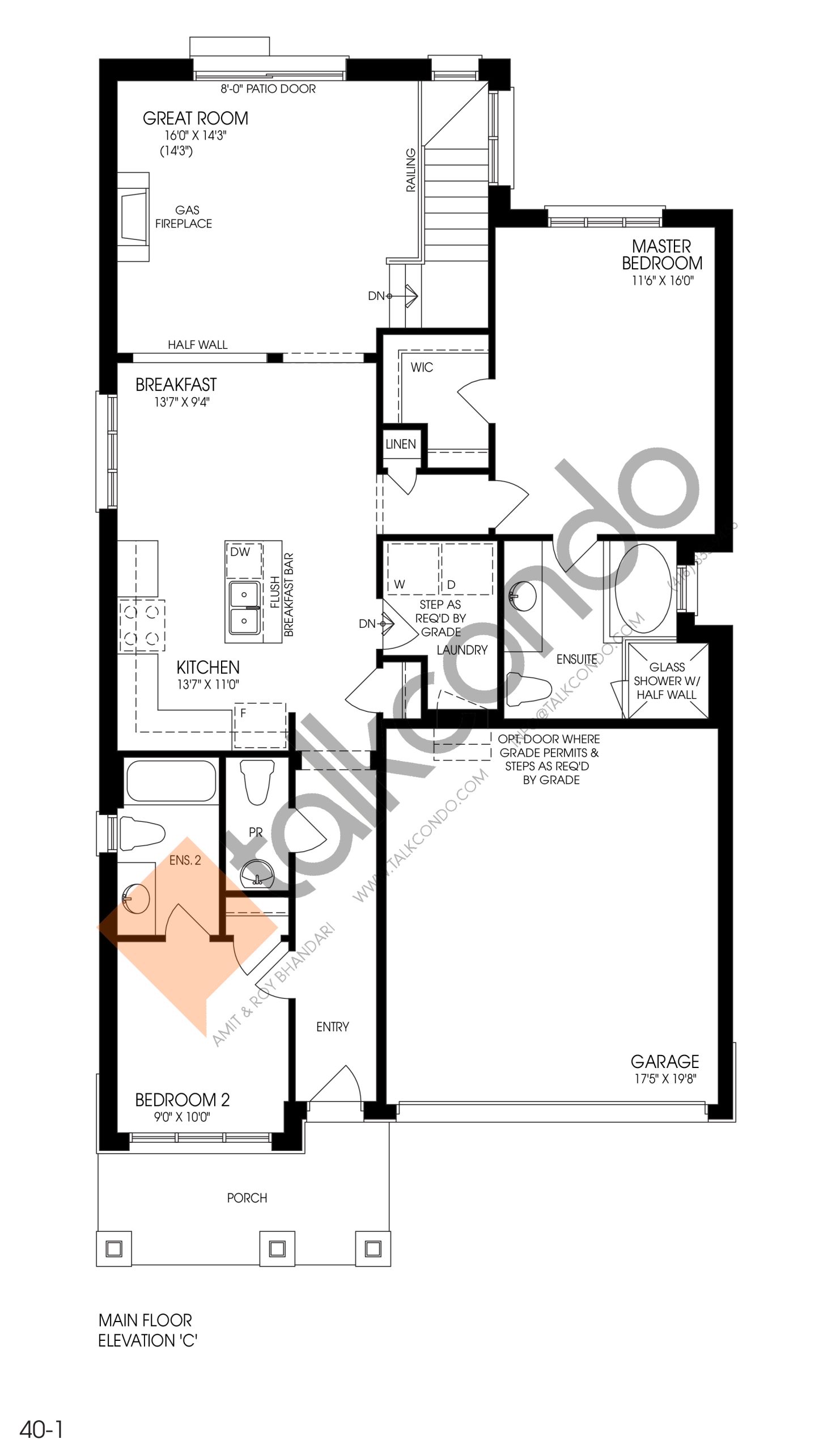 St. Andrew 40-1 floor plan