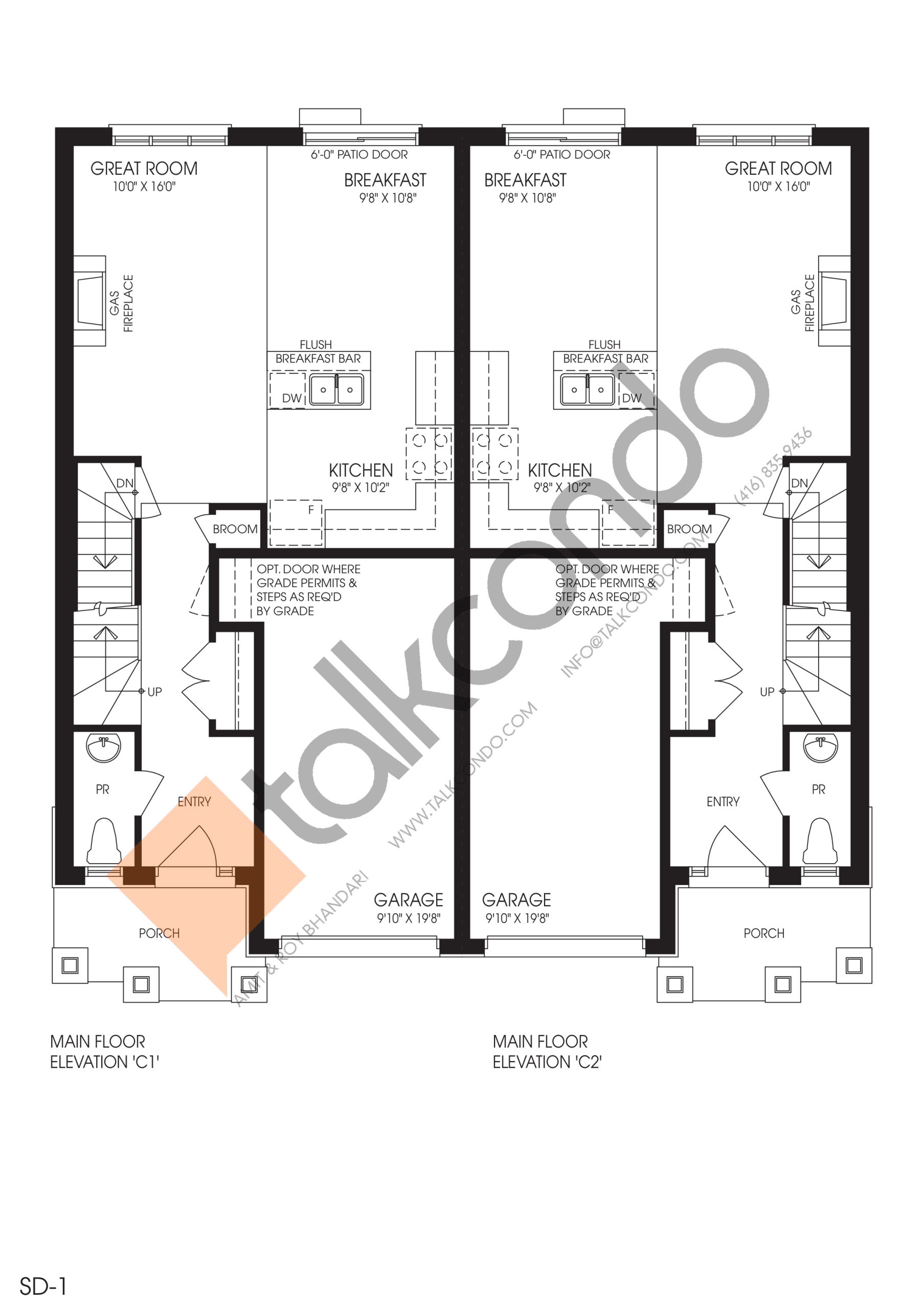 SD-1 floor plan