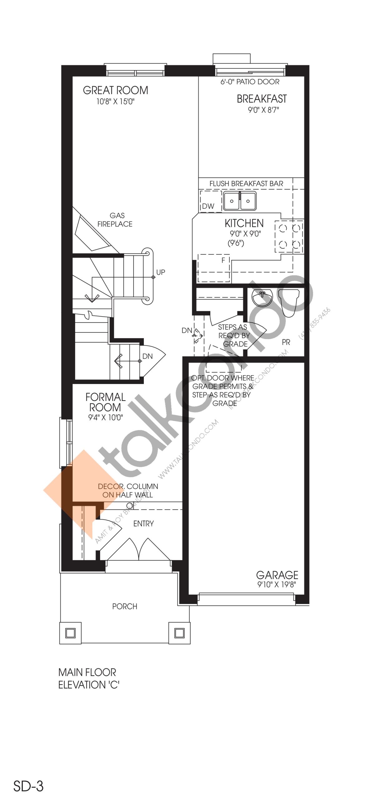 Berwick SD-3 floor plan