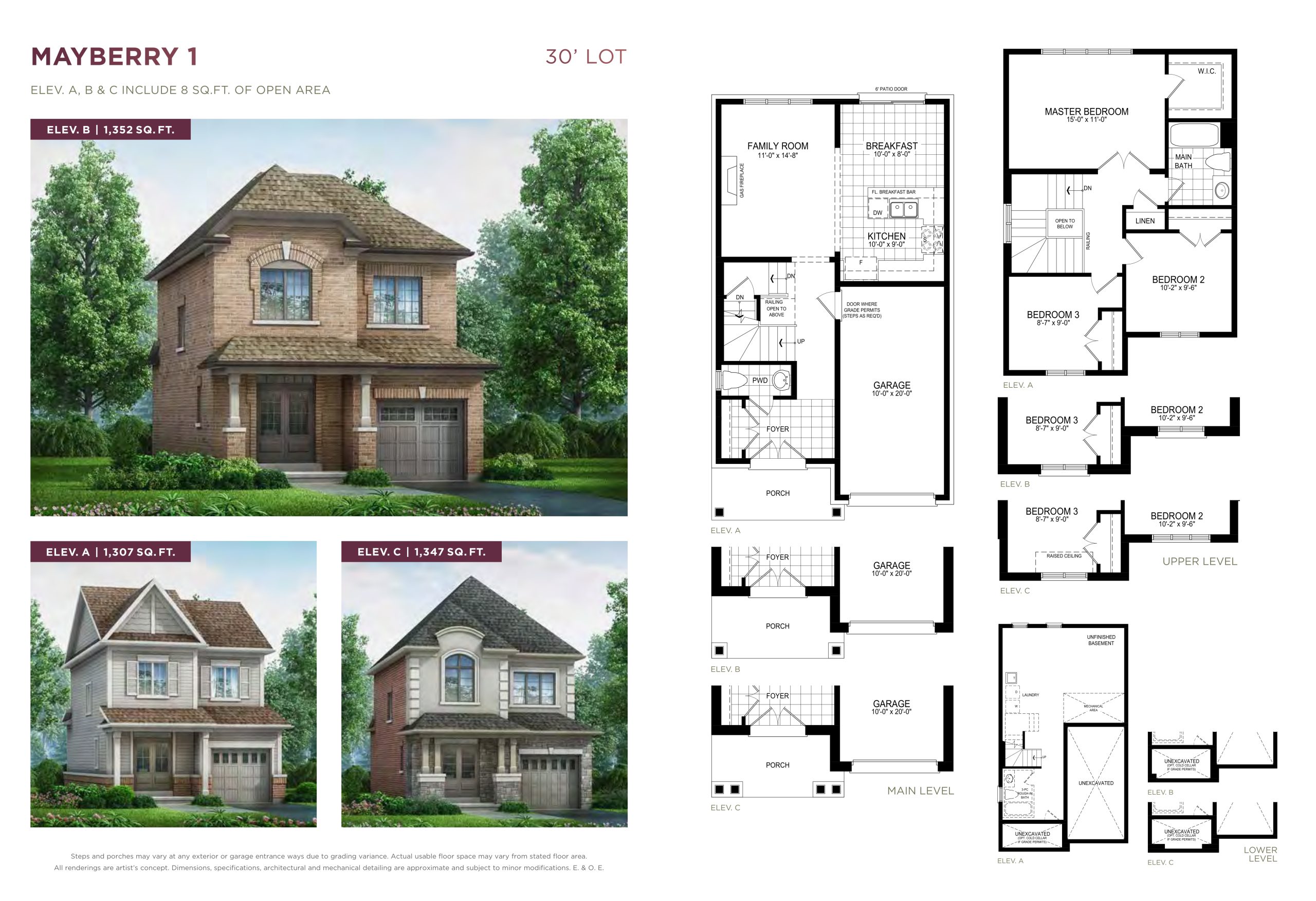 Mayberry 1 floor plan