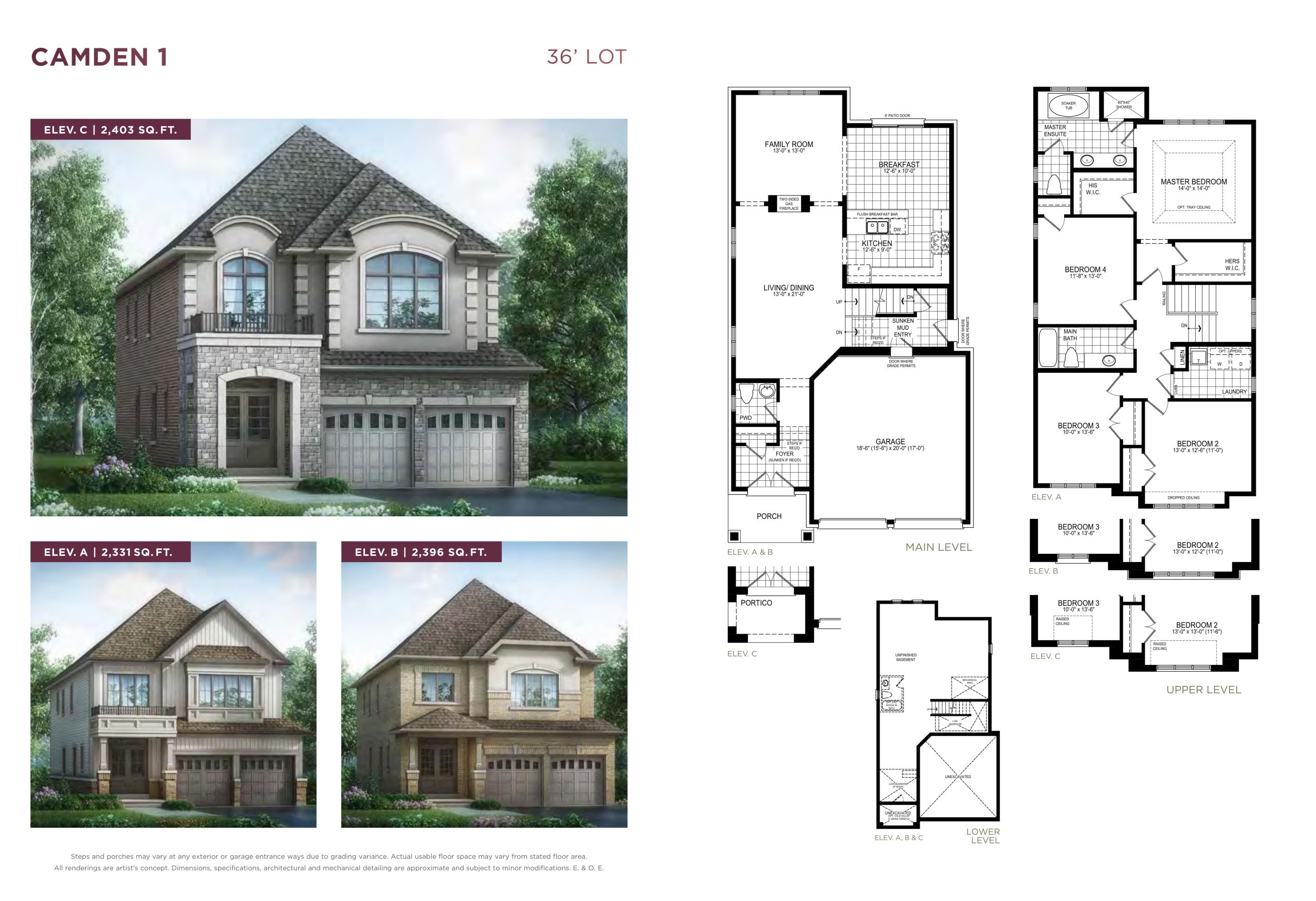 Camden 1 floor plan