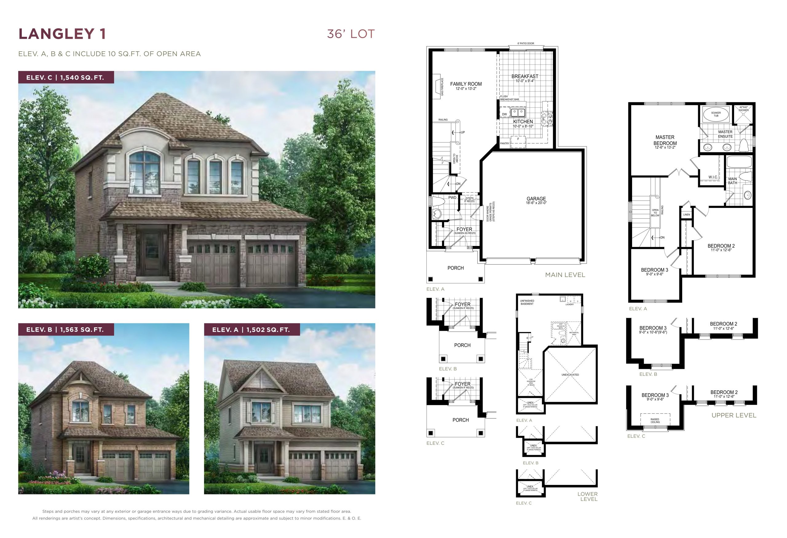 Langley 1 floor plan