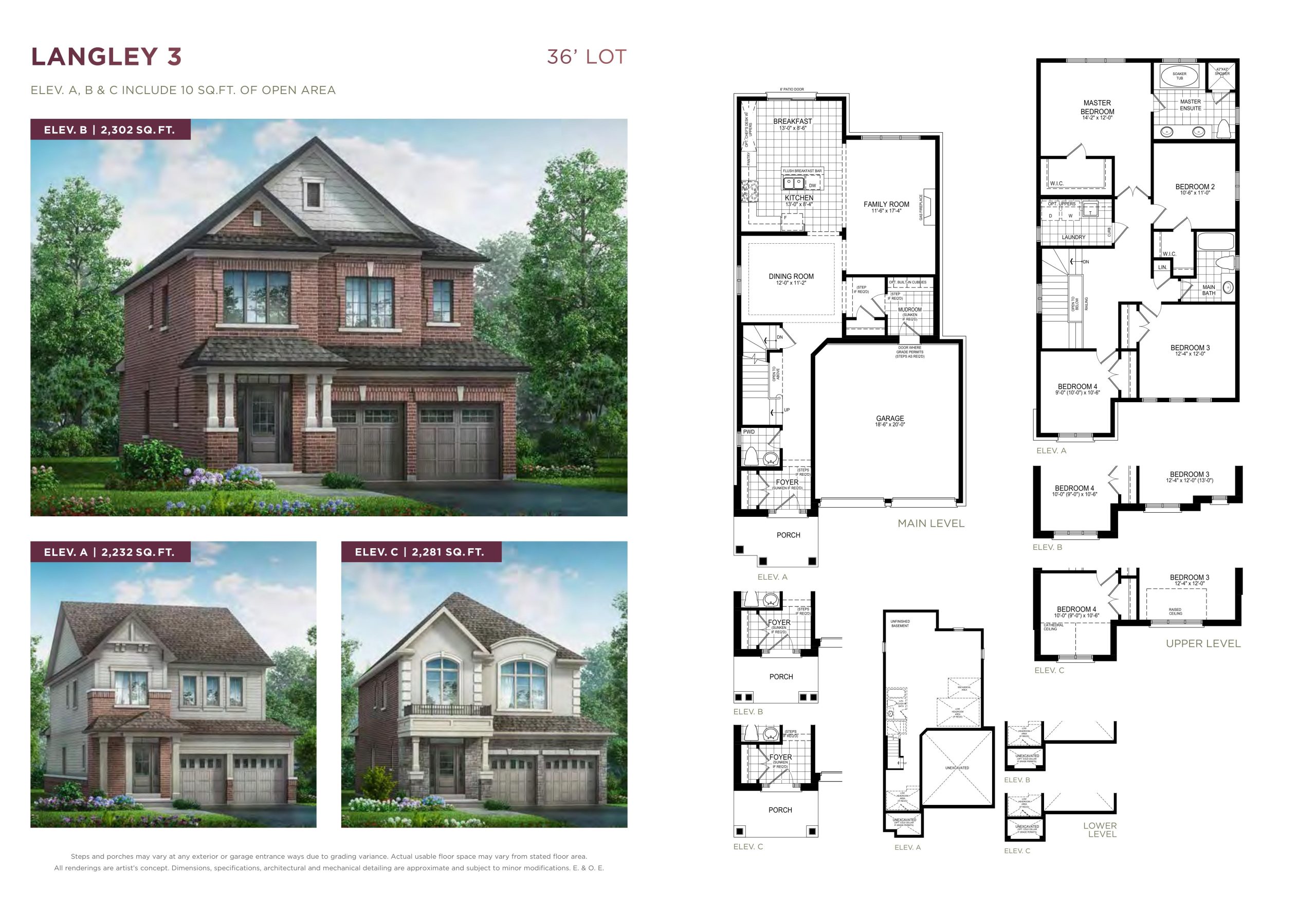 Langley 3 floor plan