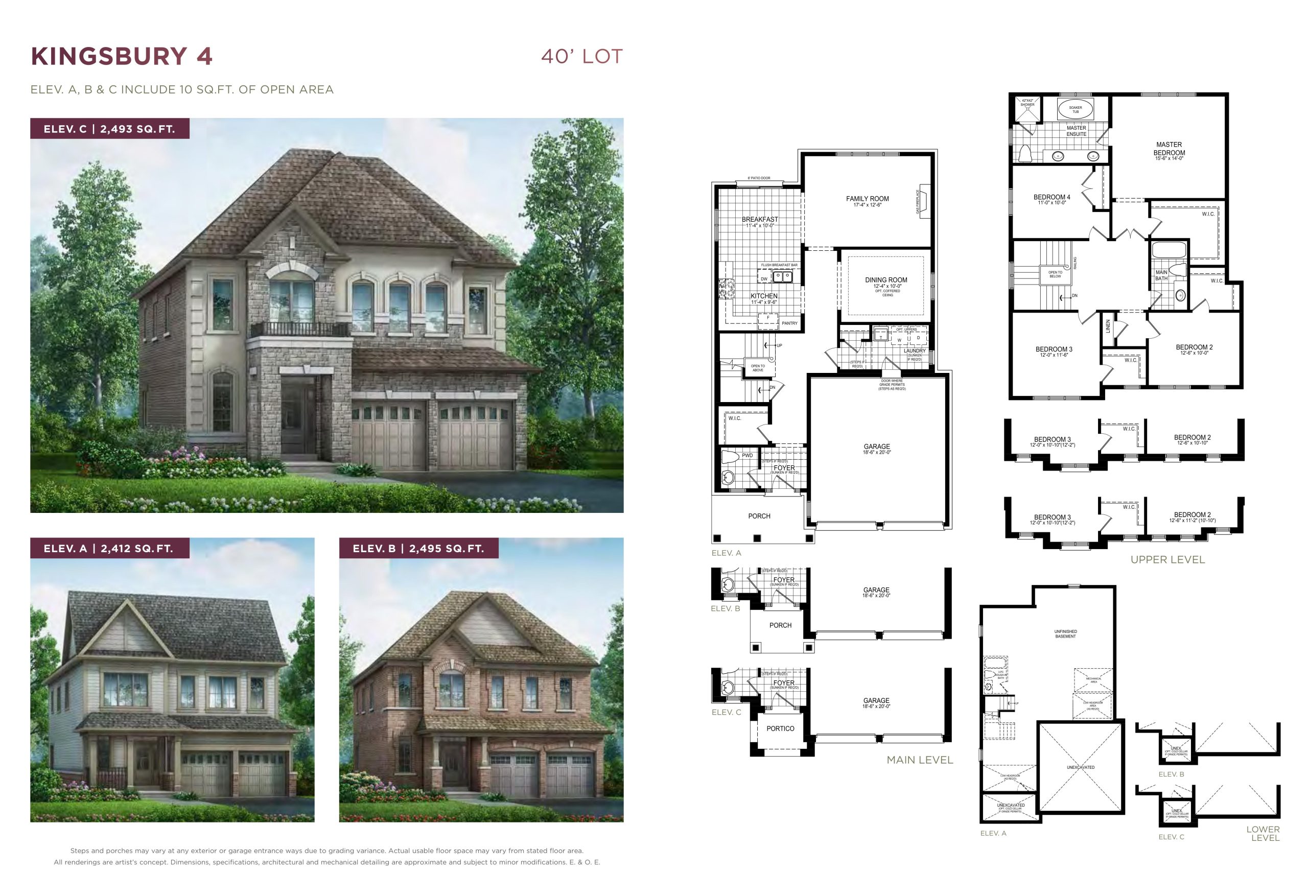 Kingsbury 4 floor plan