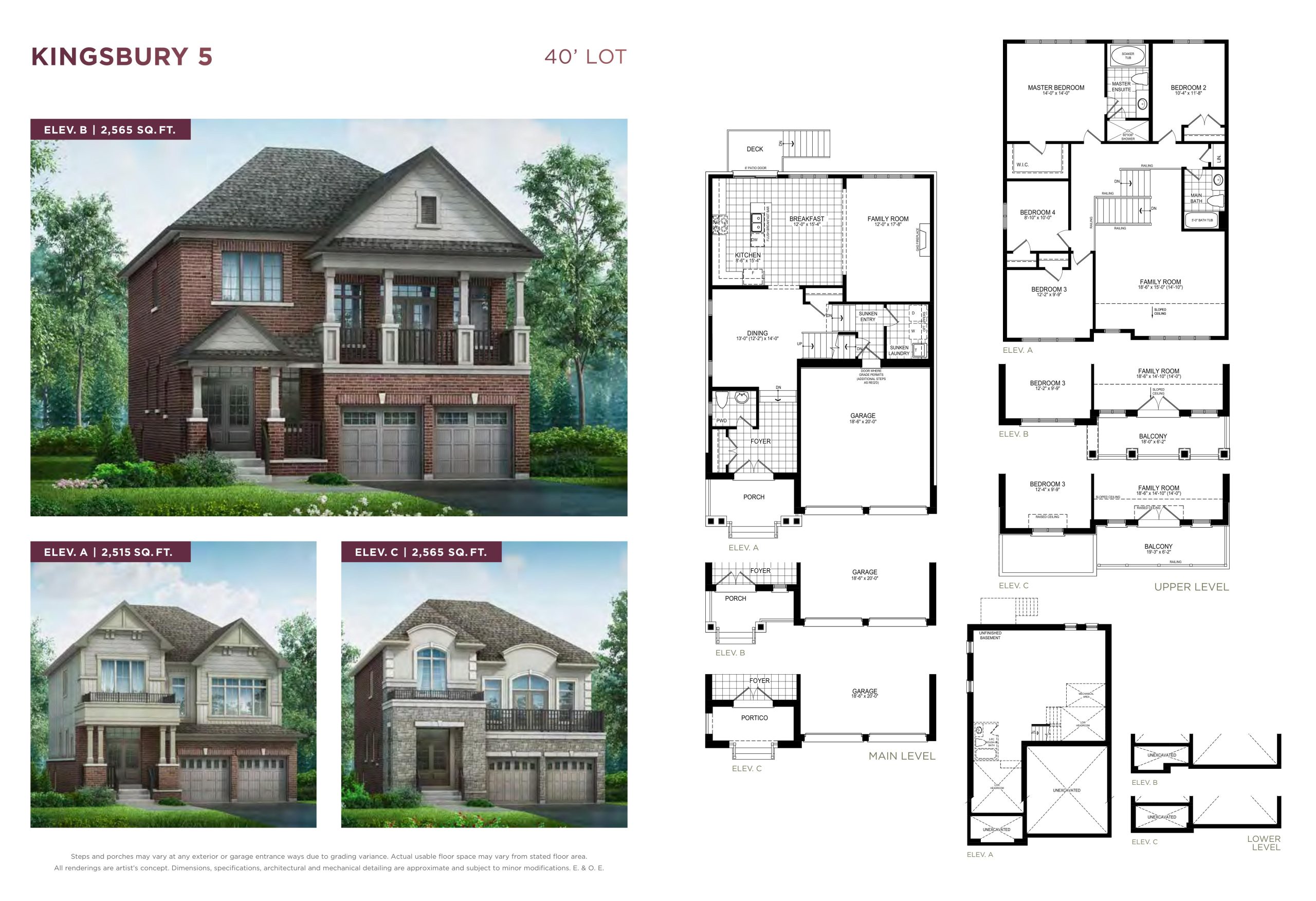 Kingsbury 5 floor plan