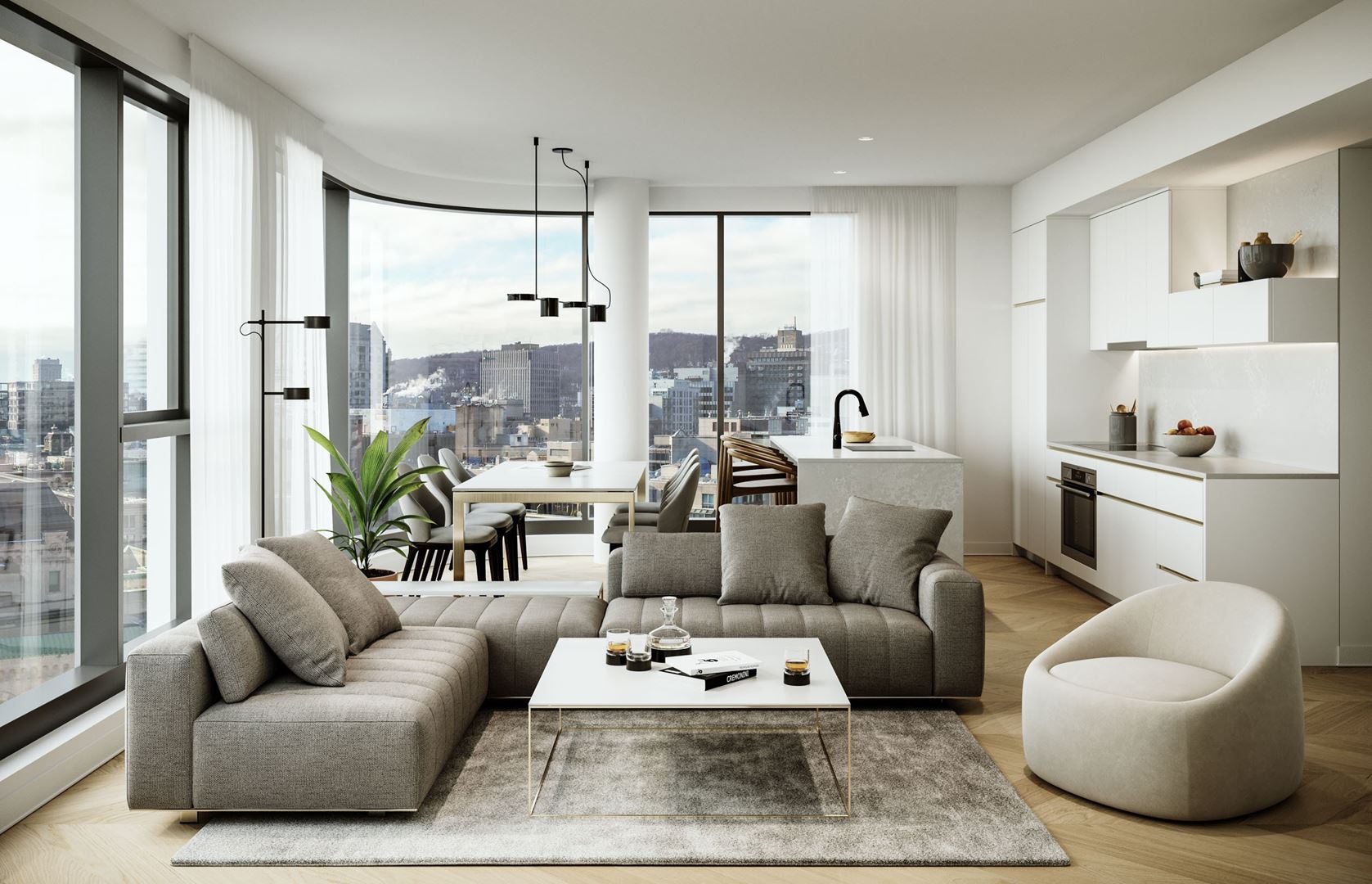 Mansfield Condos in Montréal — rendering 8