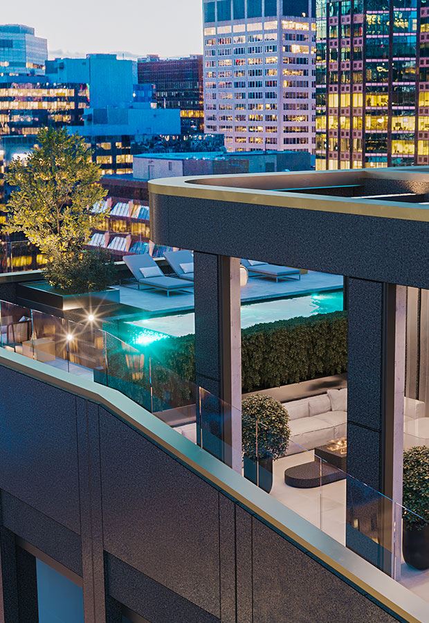 Mansfield Condos in Montréal — rendering 4