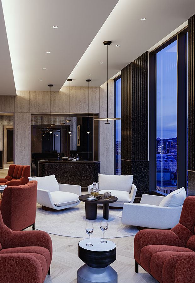 Mansfield Condos in Montréal — rendering 17