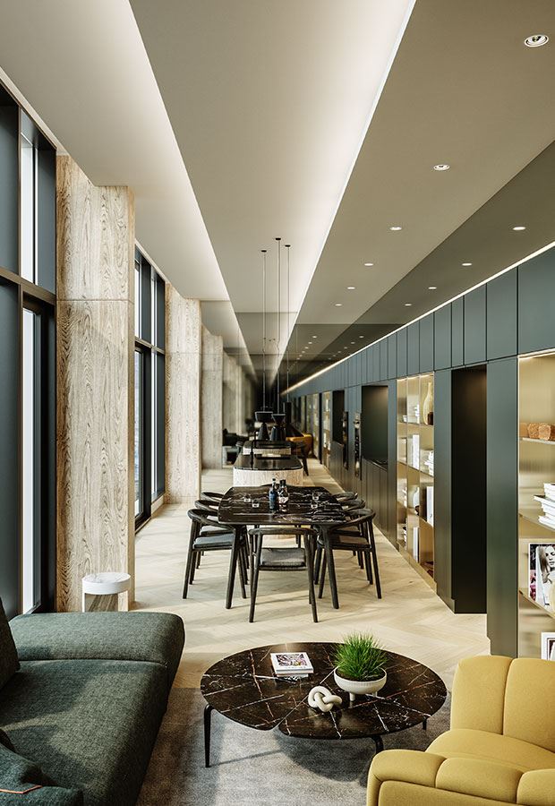 Mansfield Condos in Montréal — rendering 18
