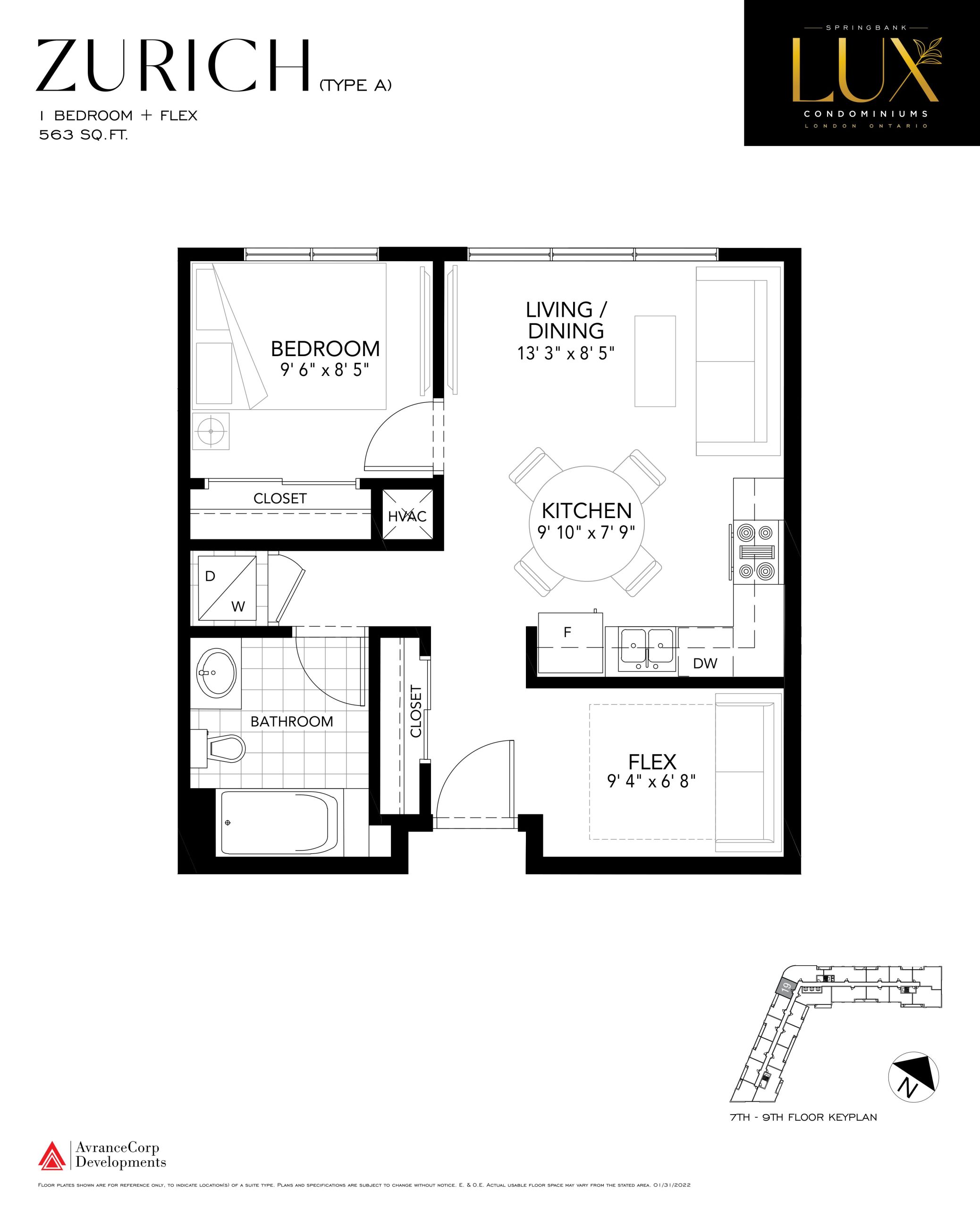 Zurich floor plan