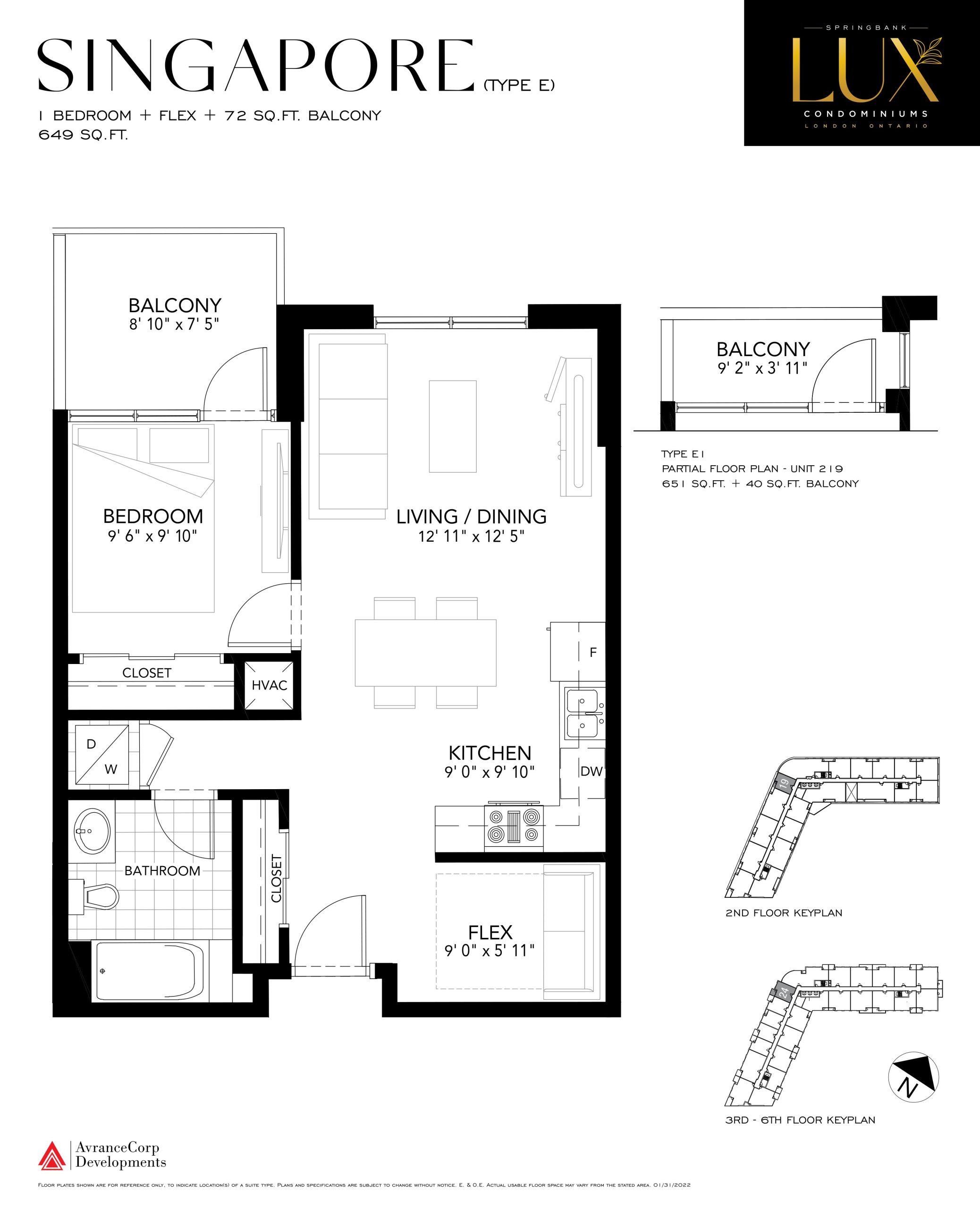 Singapore floor plan
