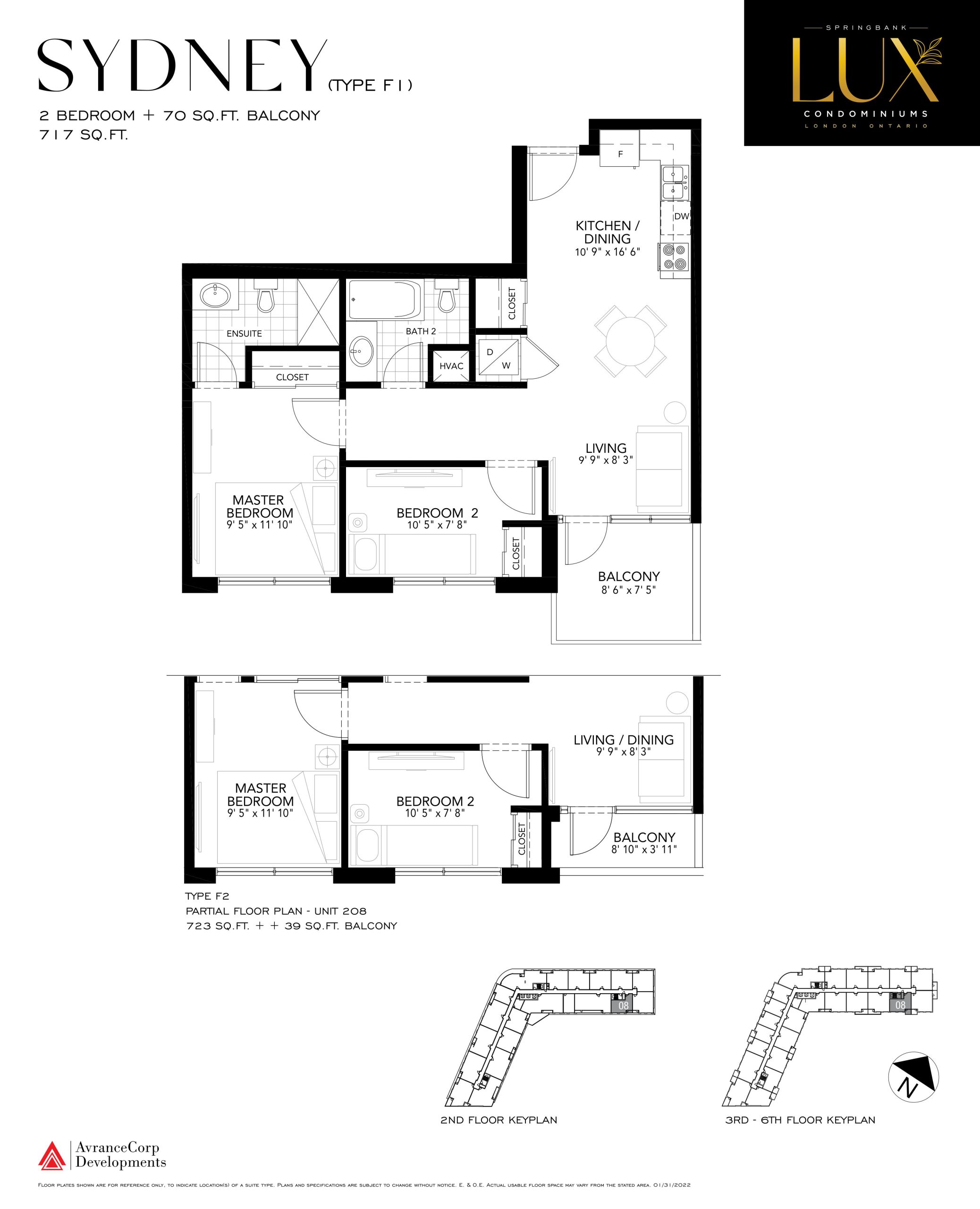 Sydney (Type F1) floor plan