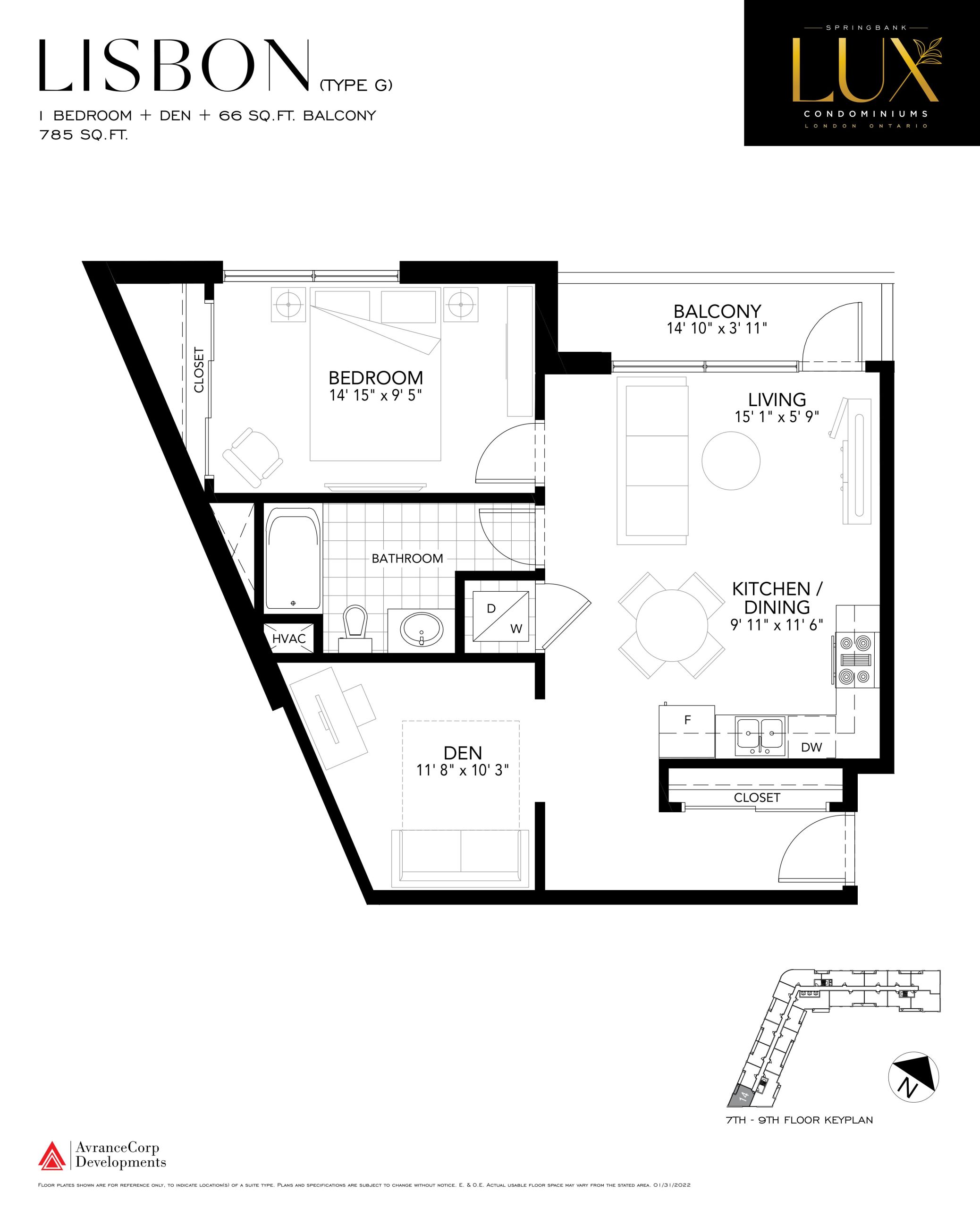 Lisbon floor plan