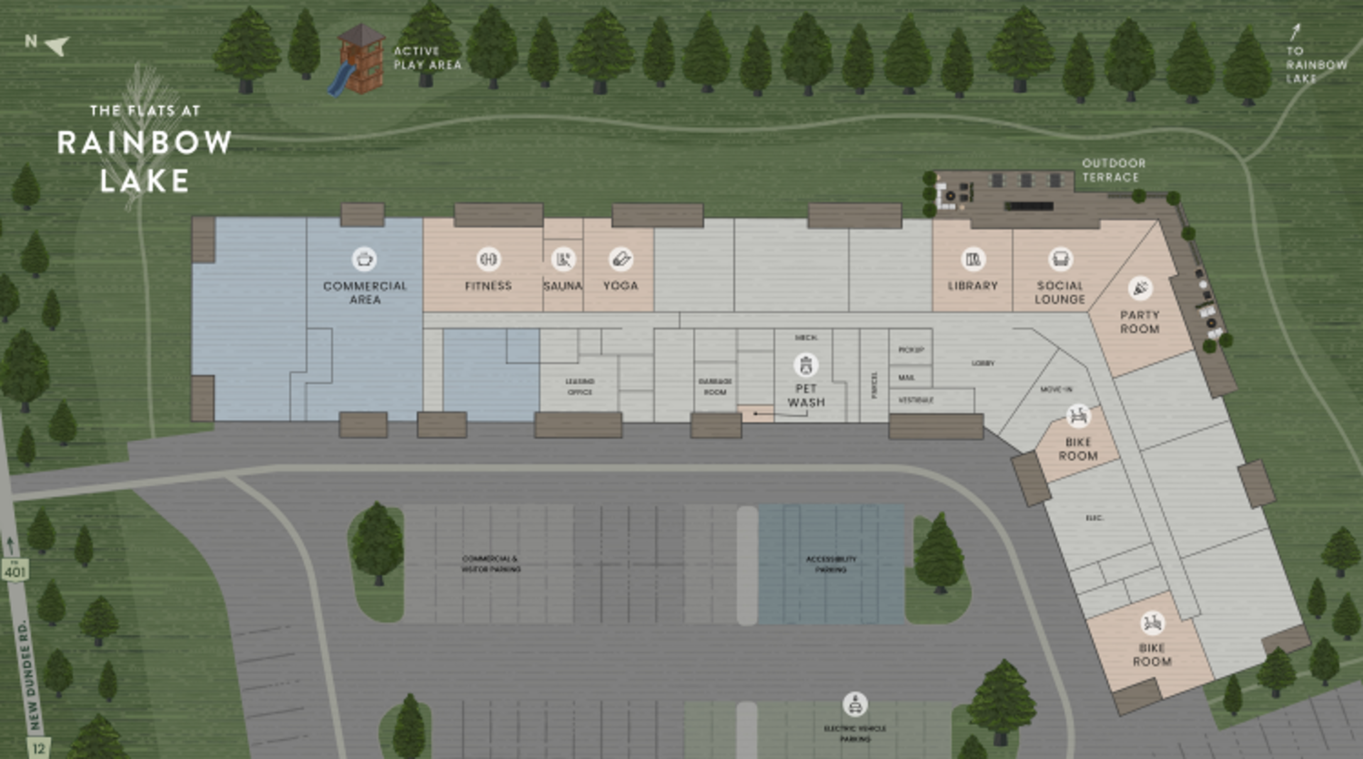 The Flats at Rainbow Lake in Kitchener — rendering 5