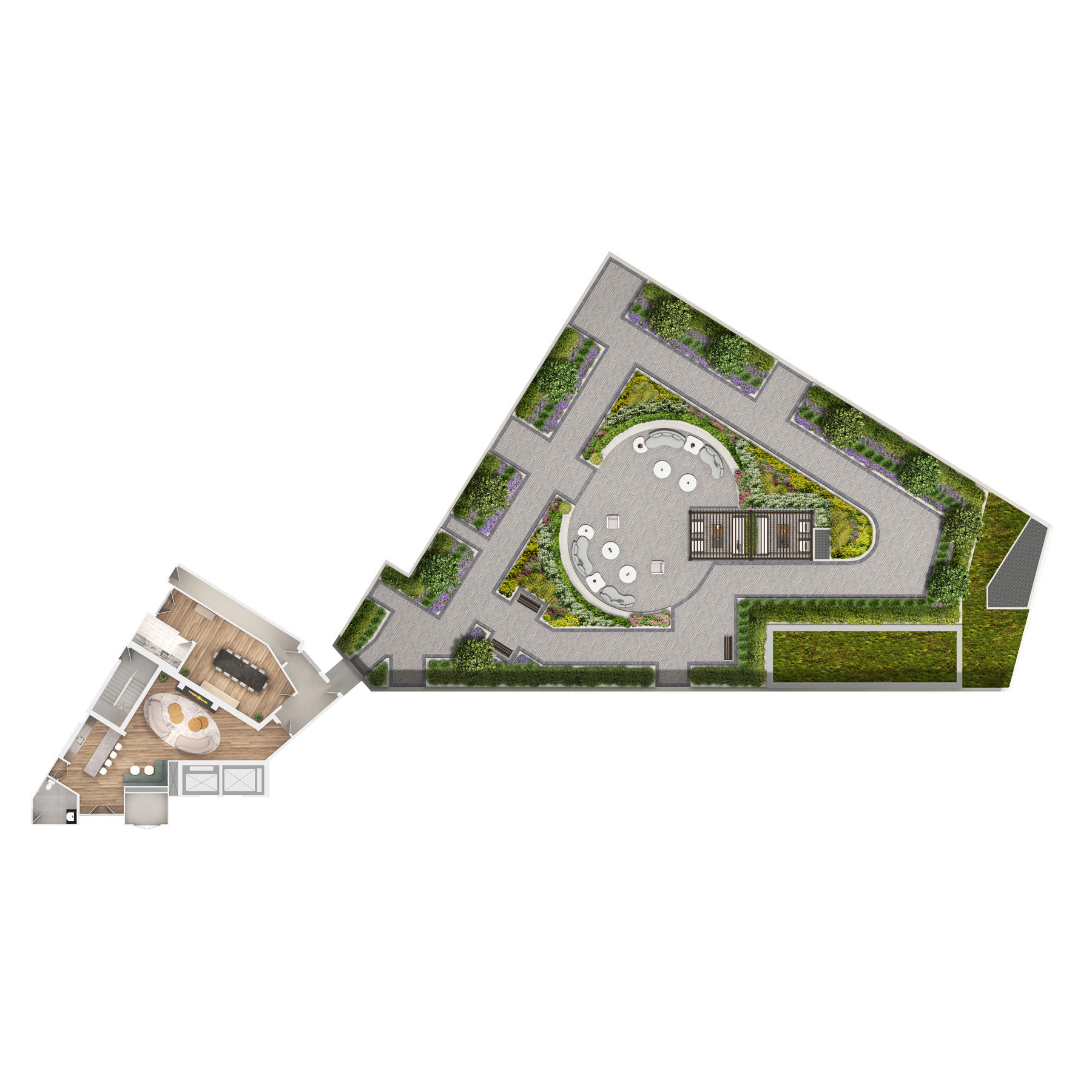 The Residences at Bronte Lakeside in Oakville — rendering 12