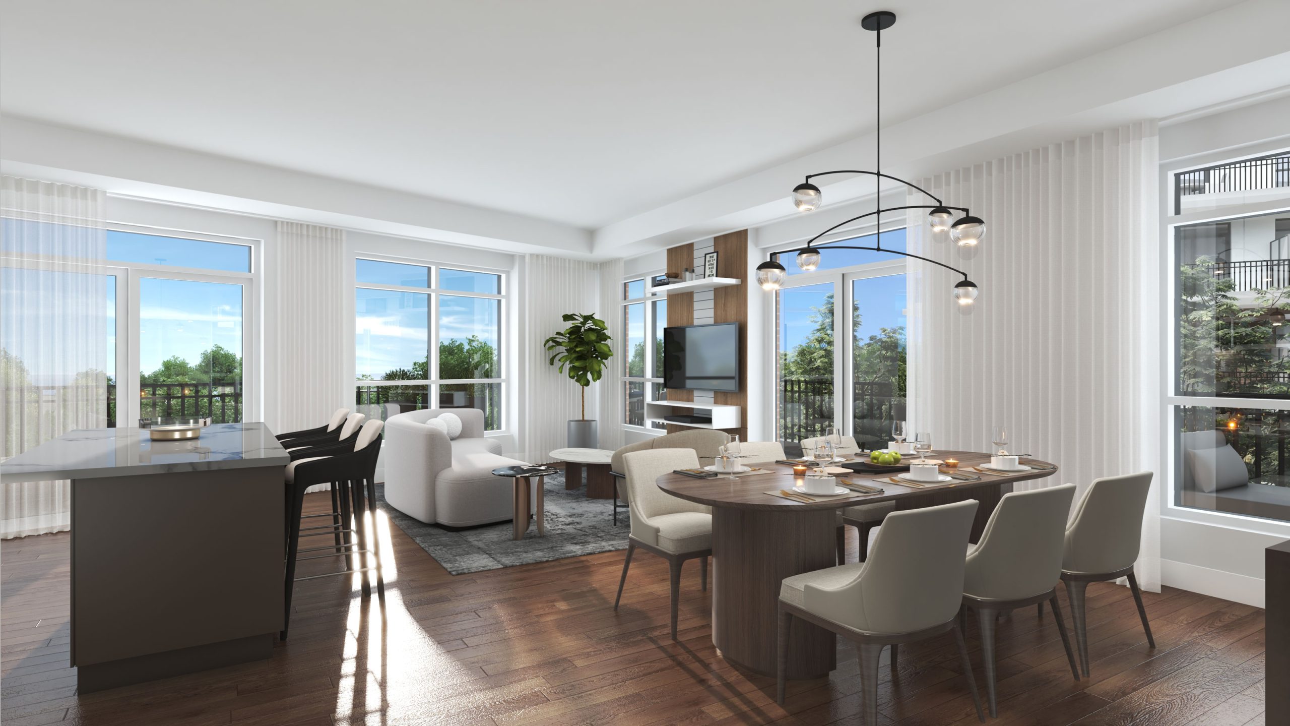 The Residences at Bronte Lakeside in Oakville — rendering 21
