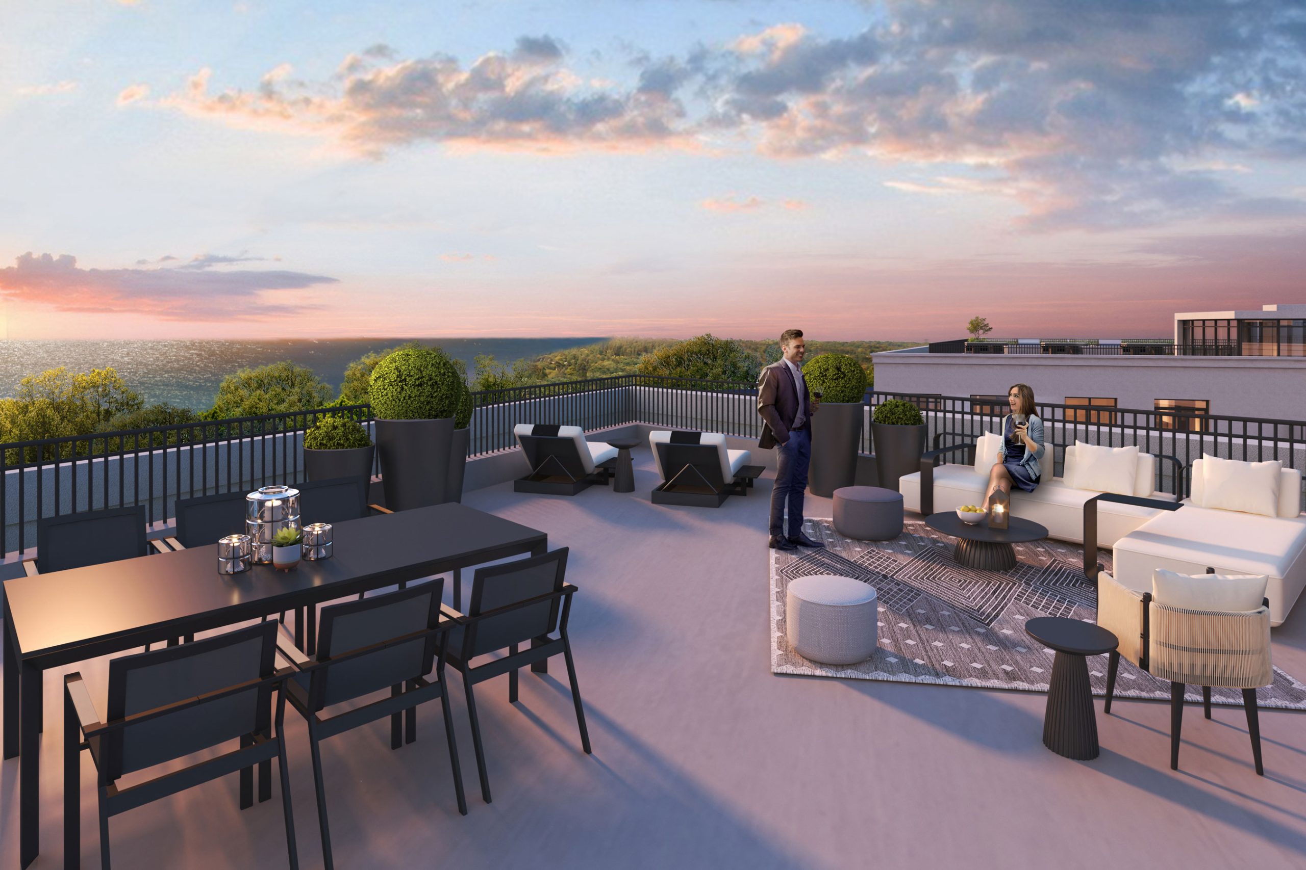 The Residences at Bronte Lakeside in Oakville — rendering 14