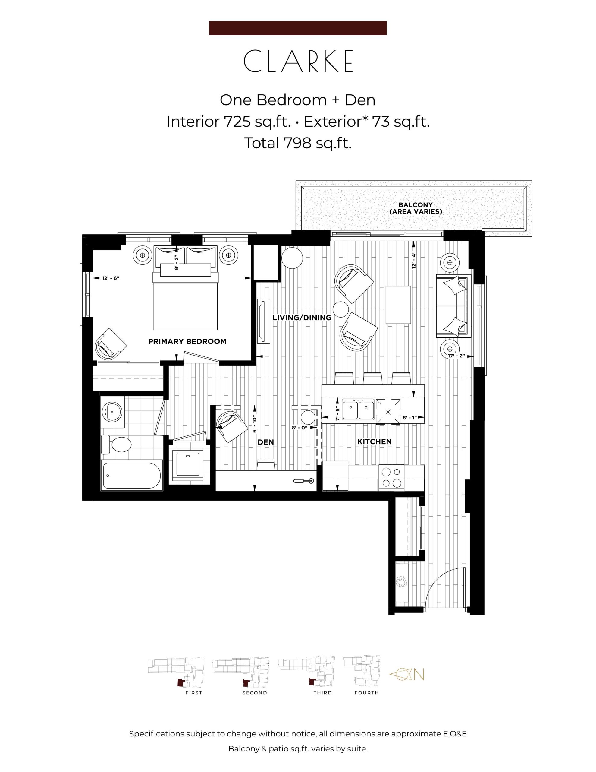 Clarke floor plan