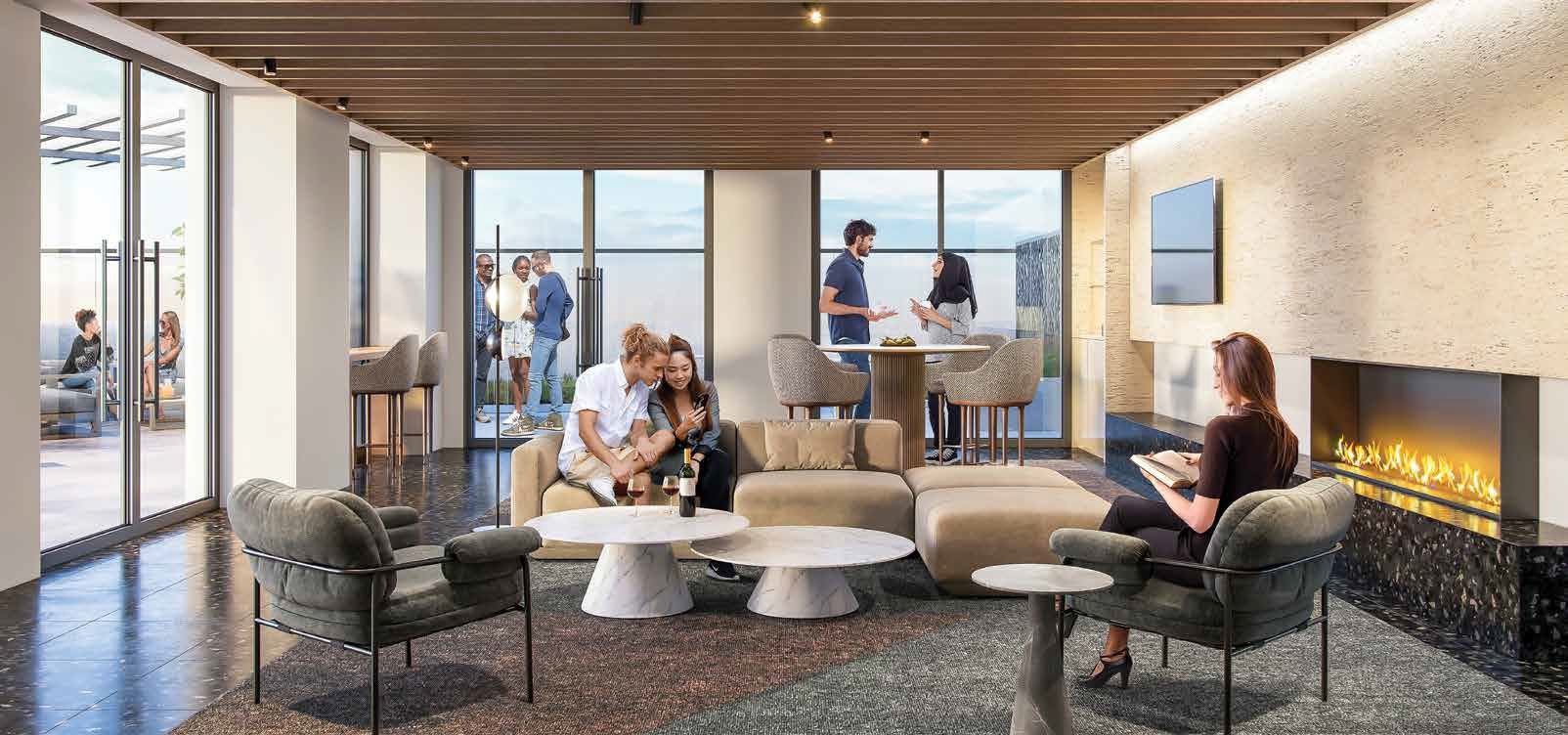 Condominiums at Square One District in Mississauga — rendering 21