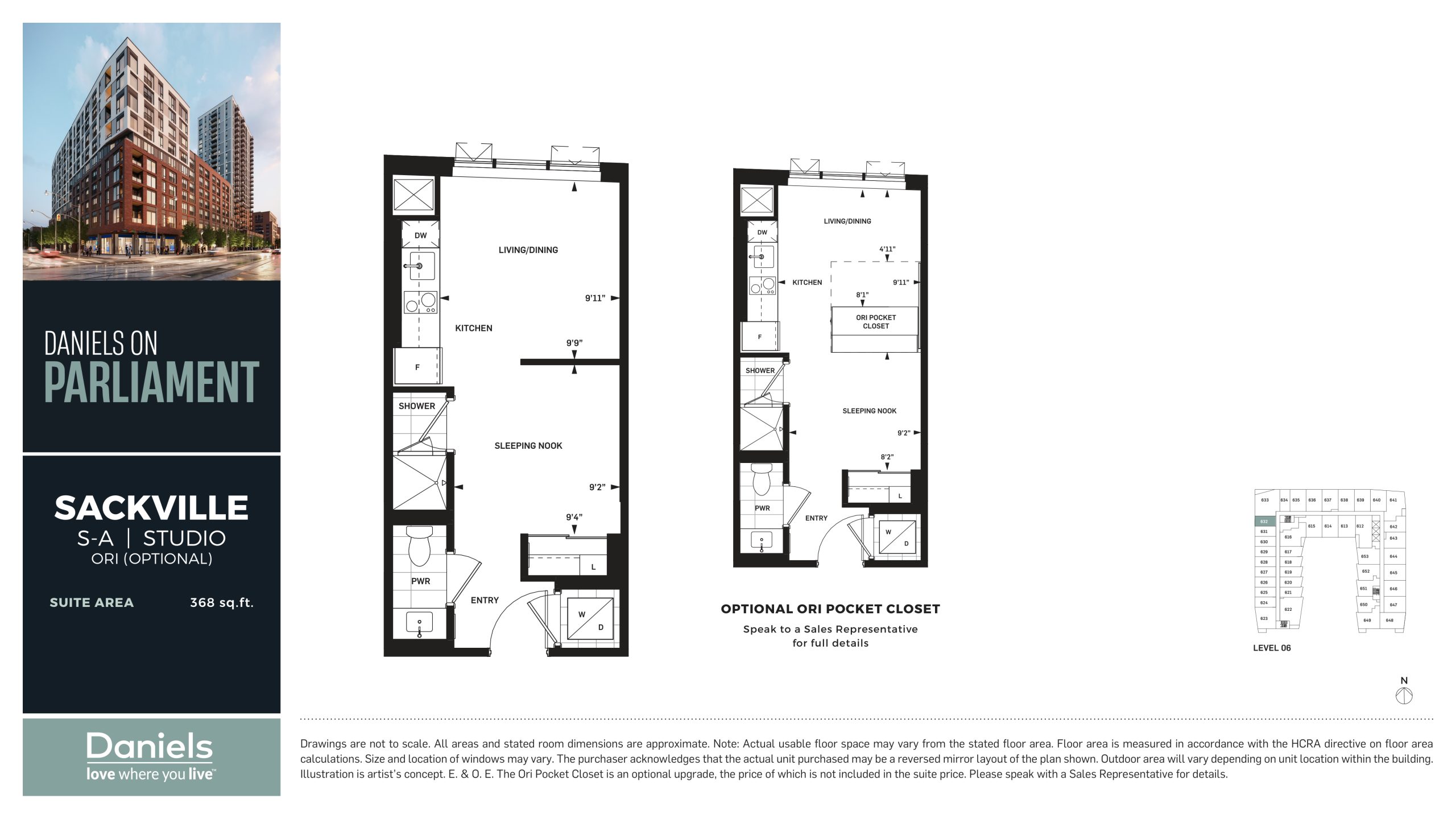 Sackville floor plan