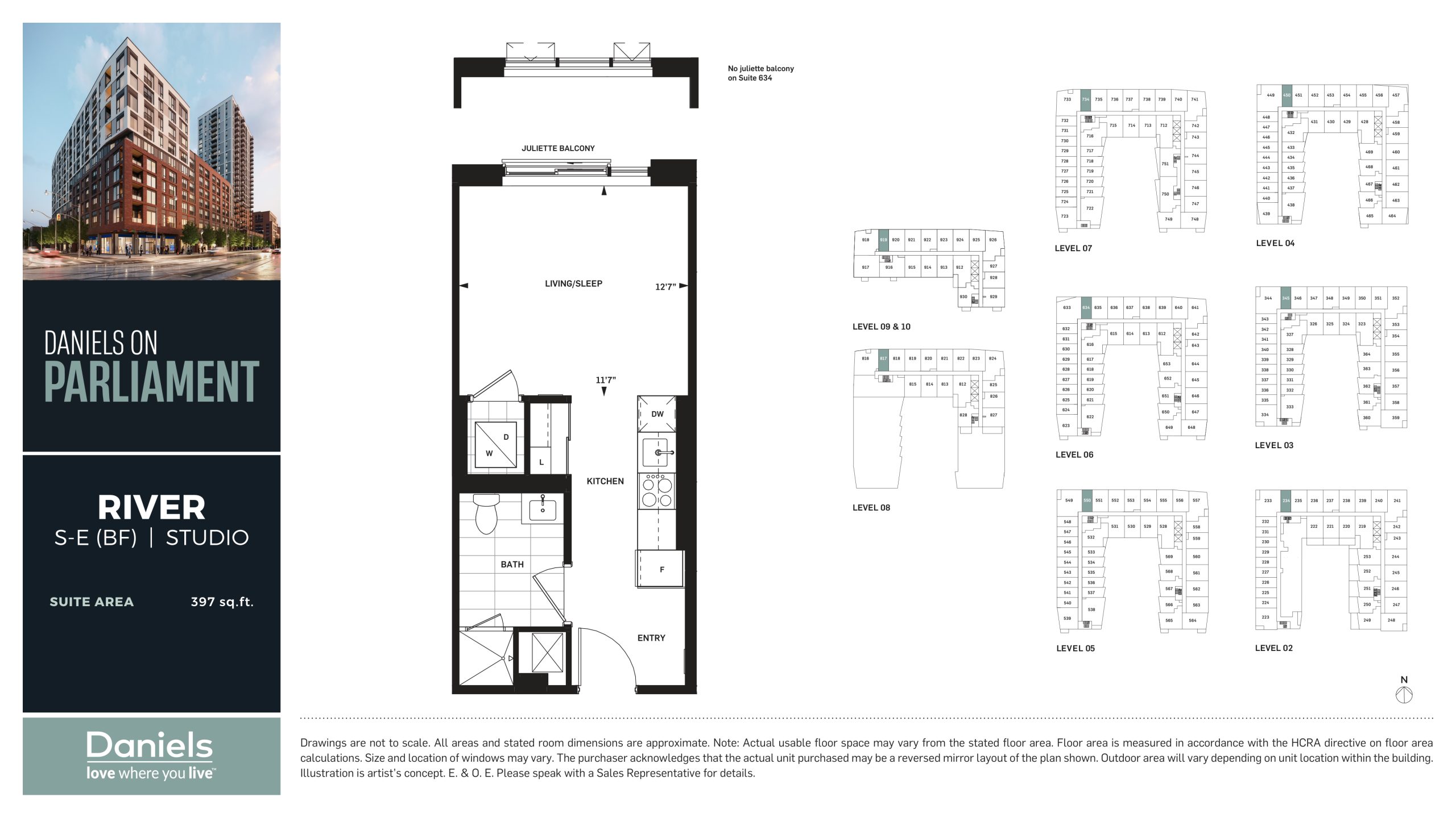 River floor plan