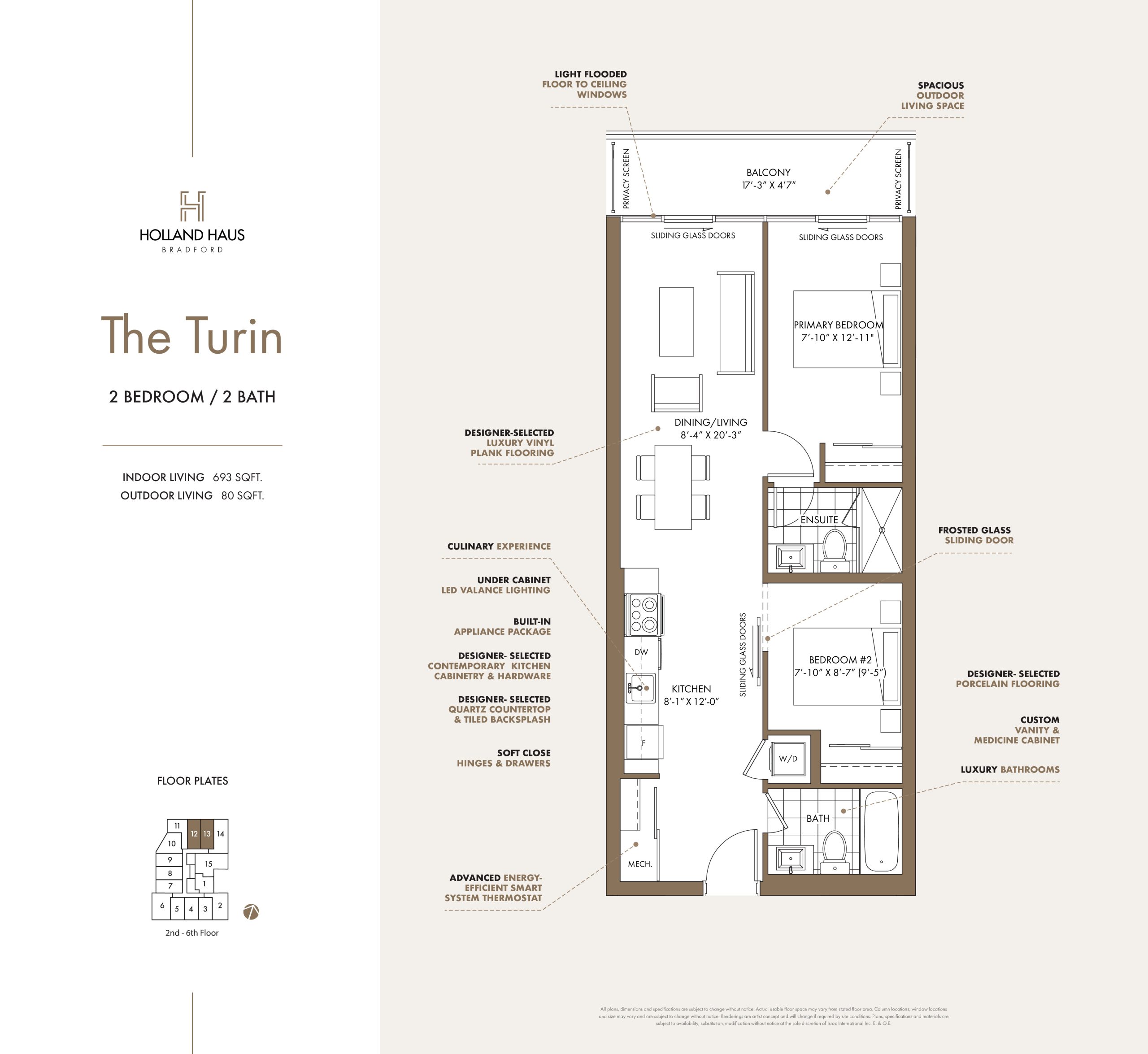 The Turin floor plan