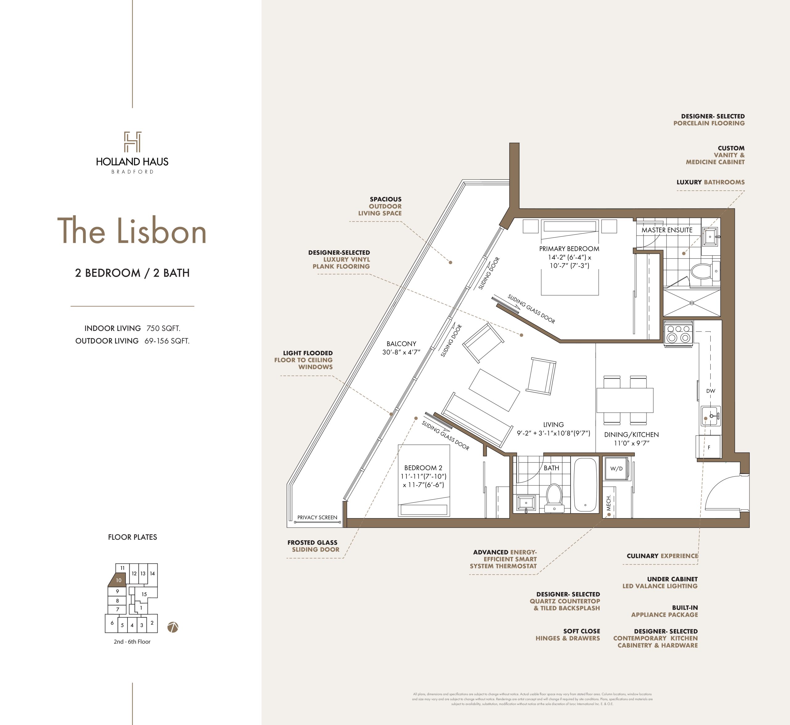 The Lisbon floor plan