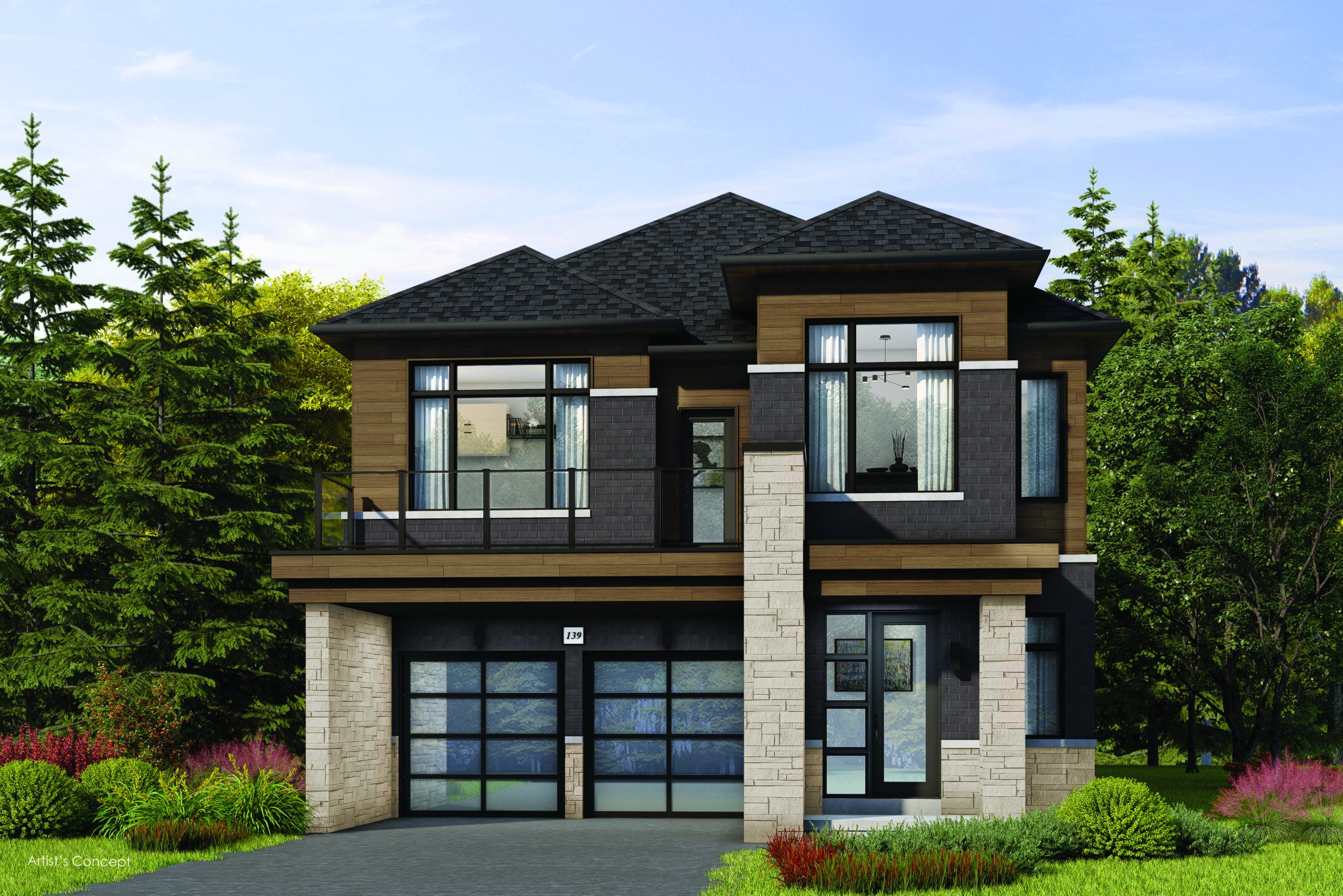 Oakridge Green in Gormley — rendering 11