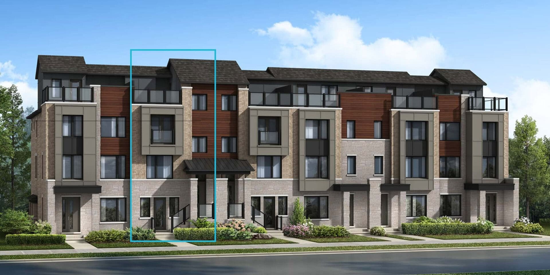 Preserve West in Oakville — rendering 2