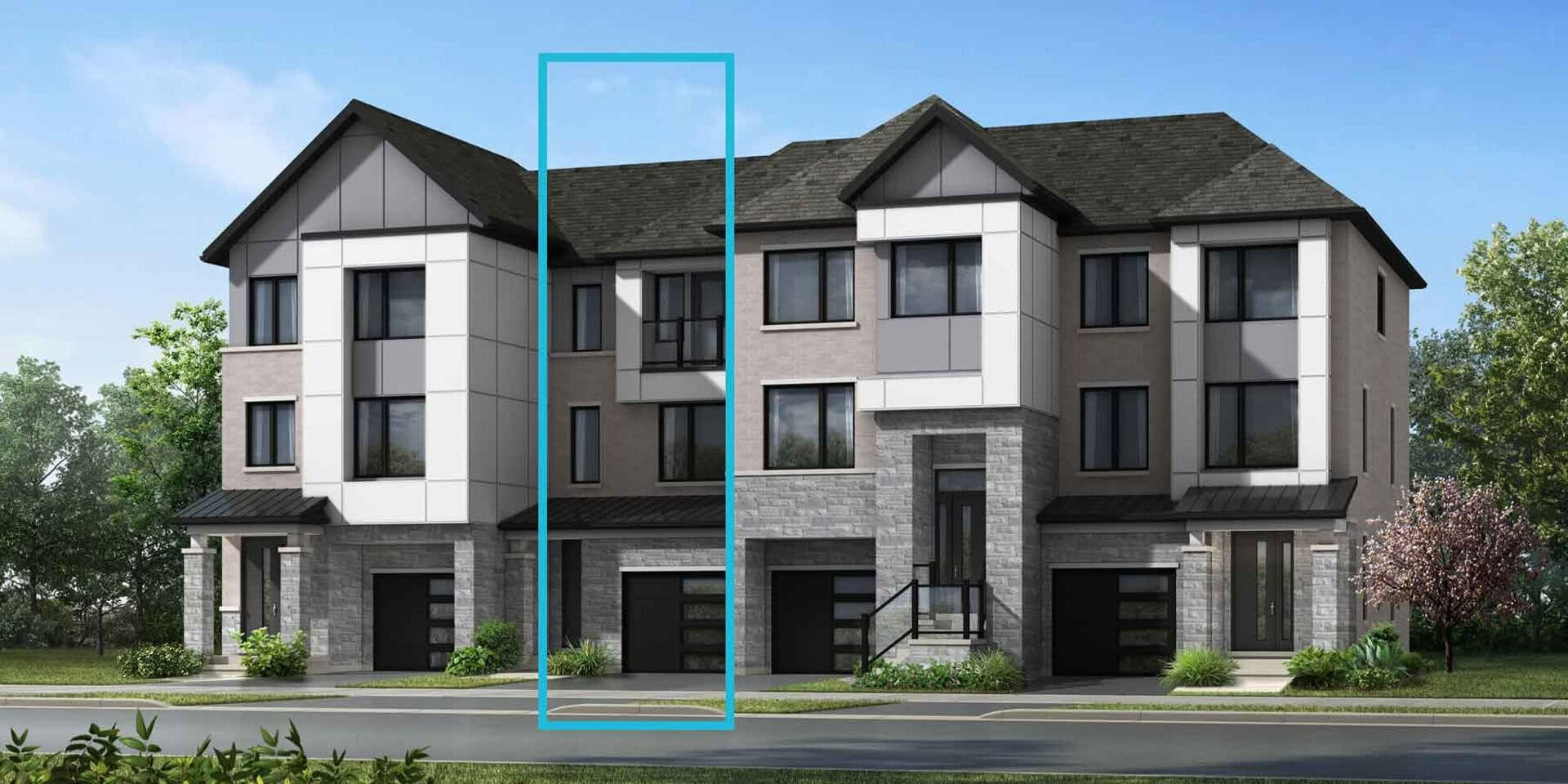 Preserve West in Oakville — rendering 3