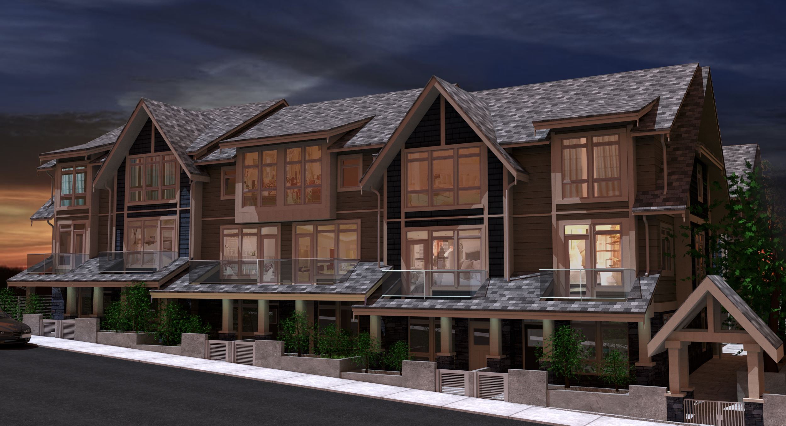 Queen’s Landing in North Vancouver — rendering 4