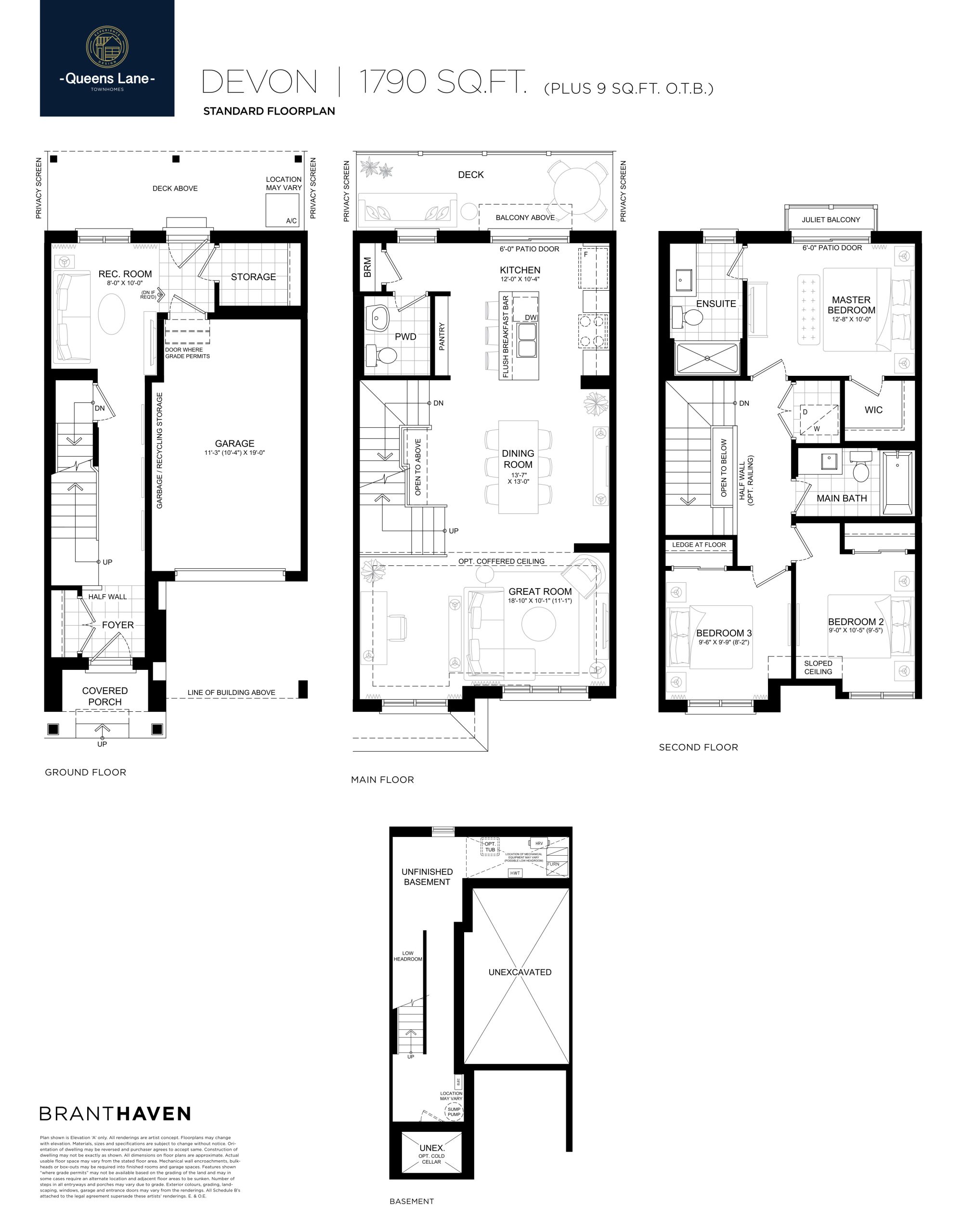 Devon (Standard) floor plan