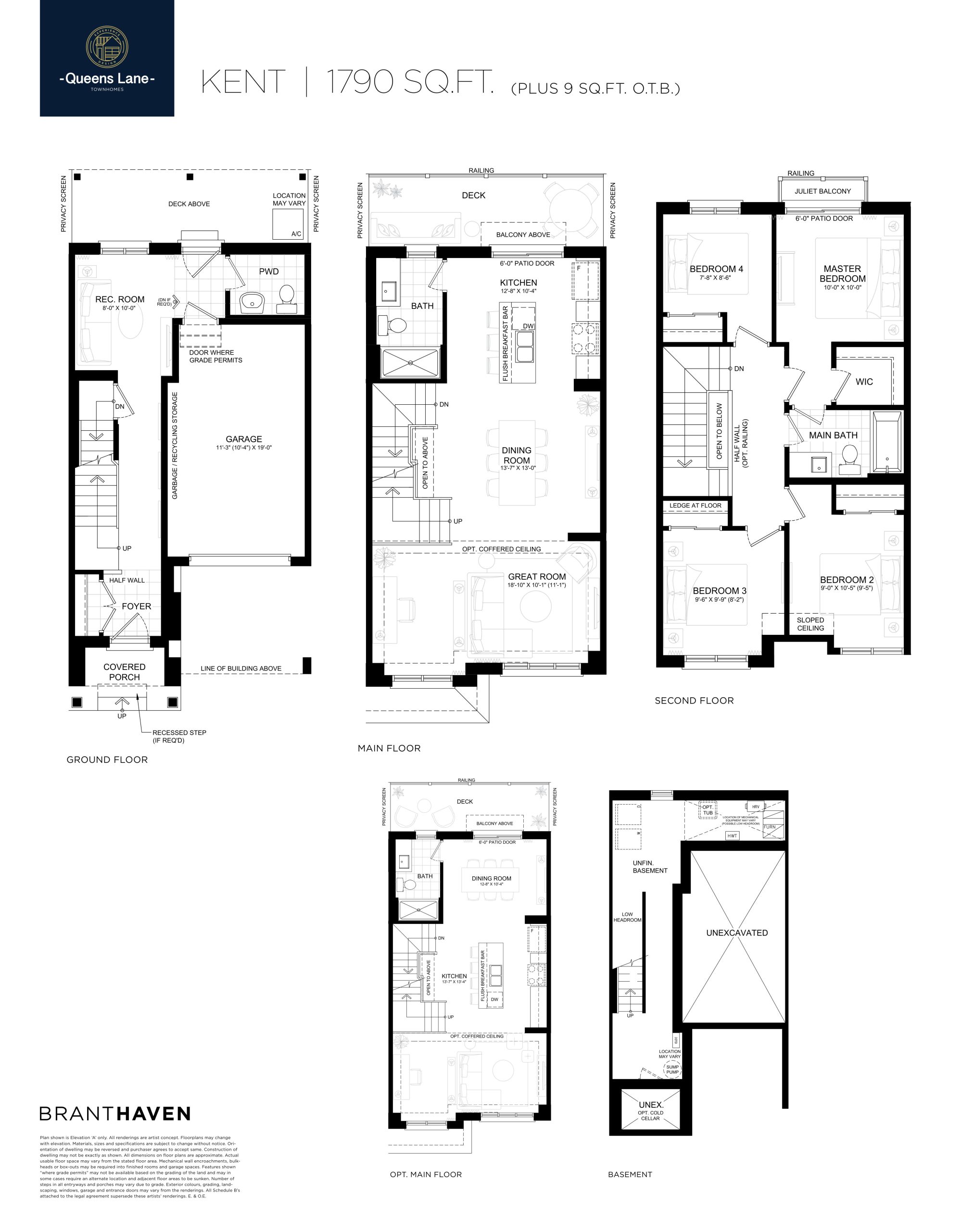 Kent floor plan