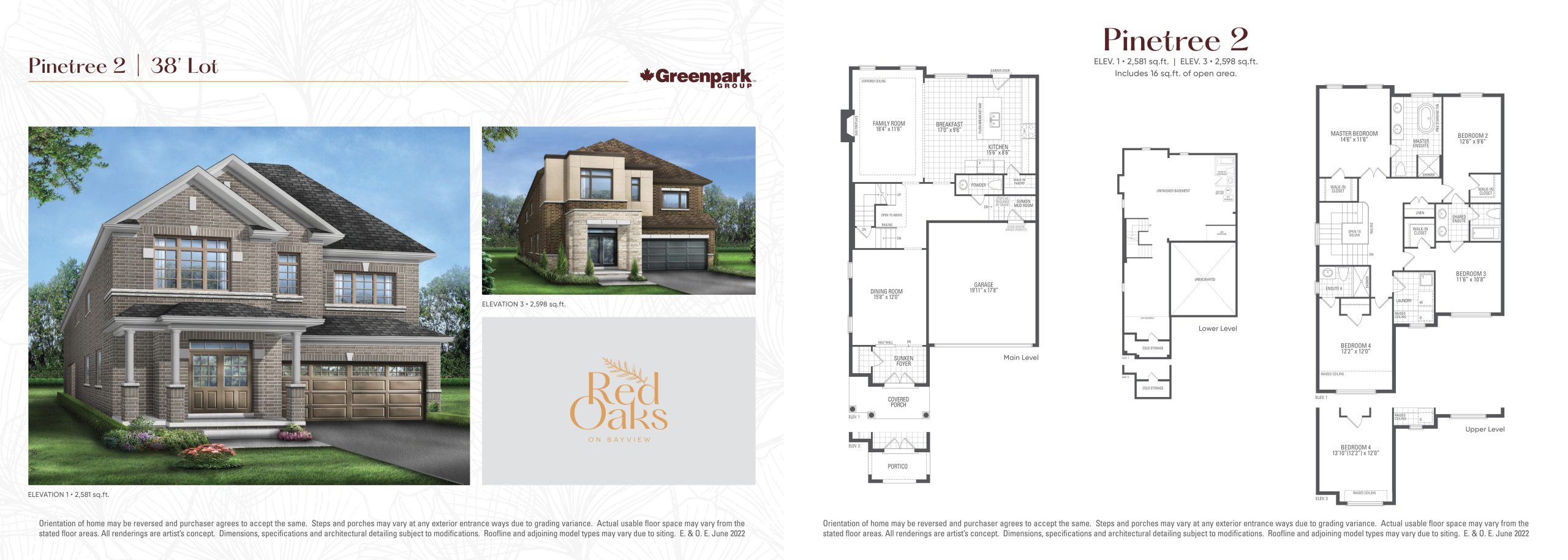 Pinetree 2 floor plan