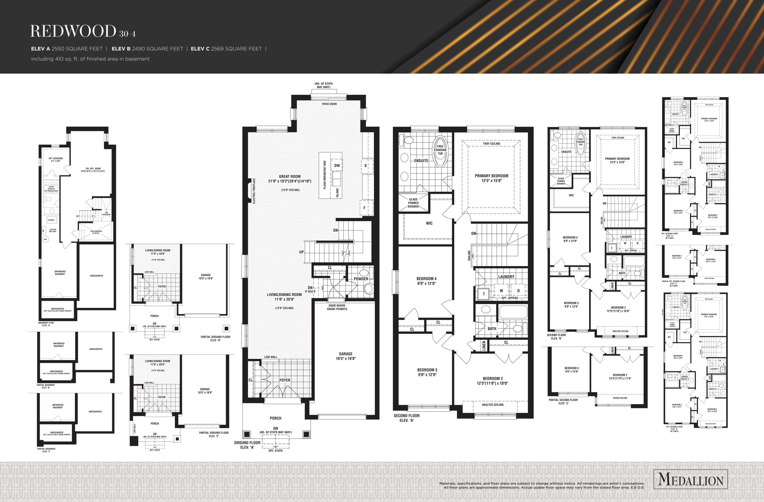 Redwood floor plan