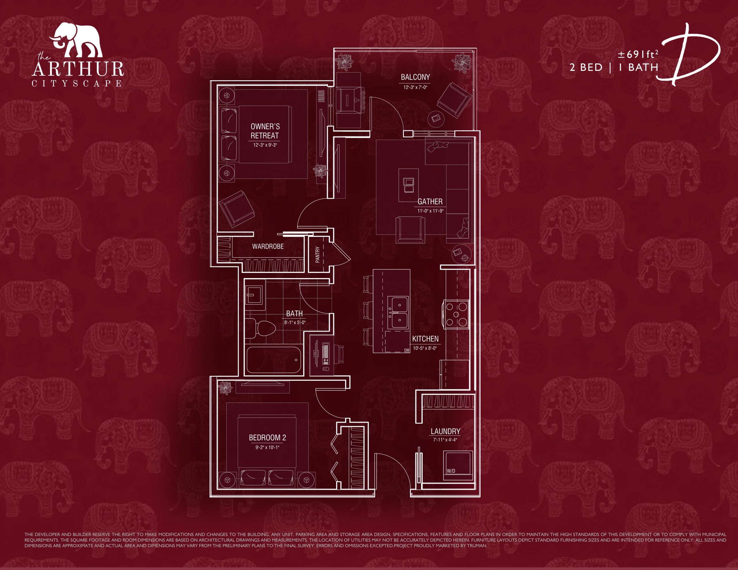 D floor plan