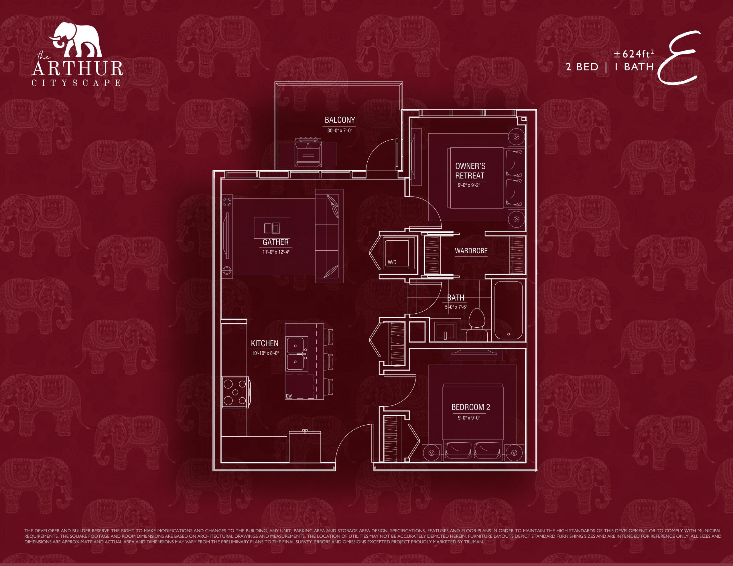 E floor plan