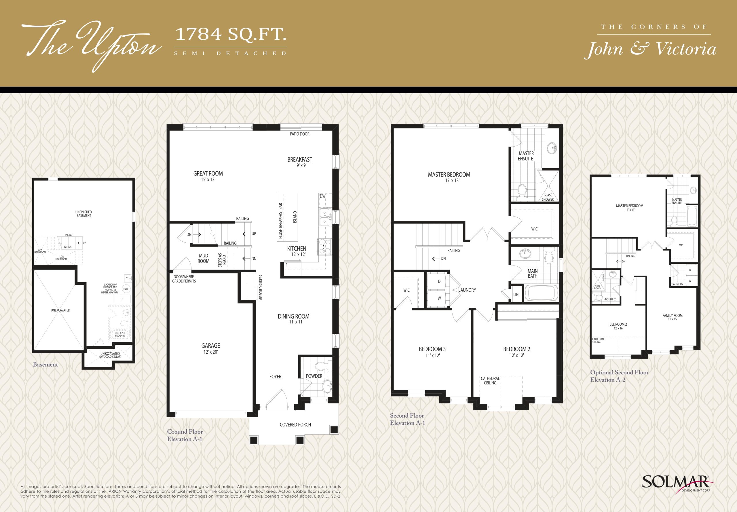 The Upton floor plan