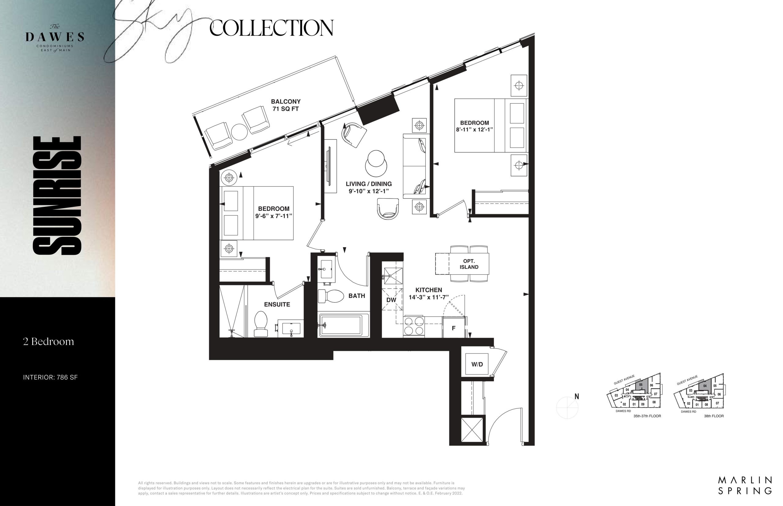 Sunrise floor plan