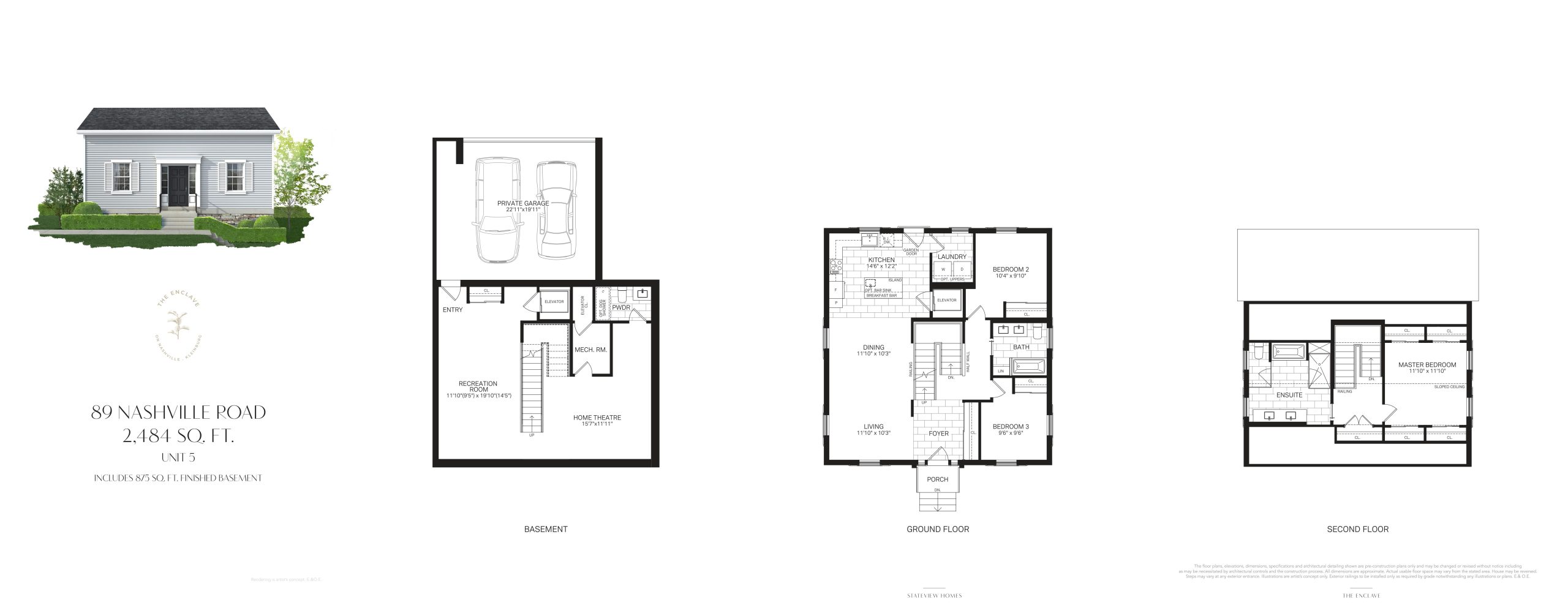 Unit 5 - 89 Nashville Road floor plan