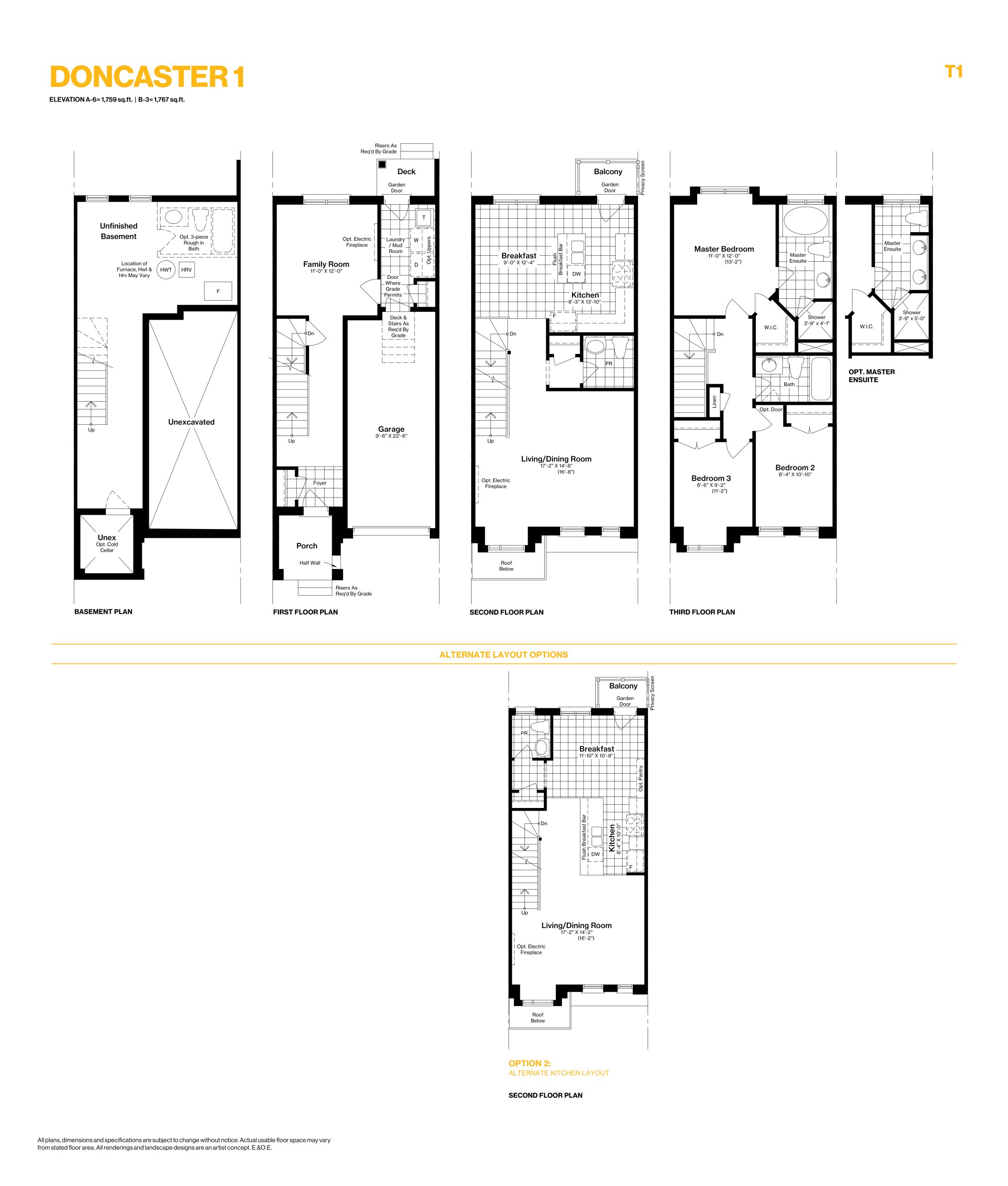 Doncaster 1 floor plan